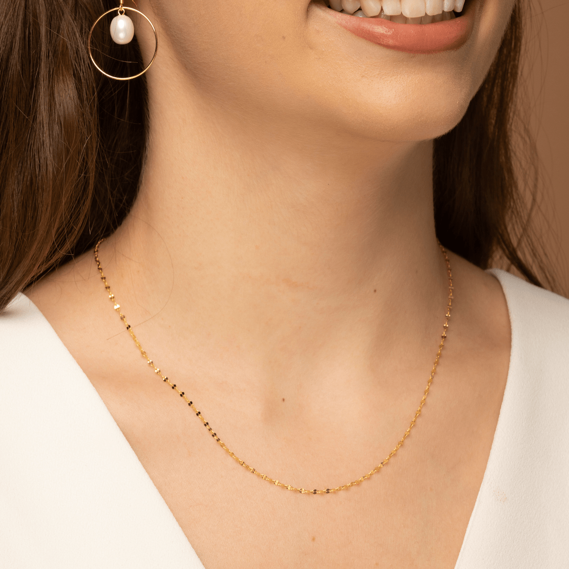 Classic Anchor Chain Necklace - Camile & Stone