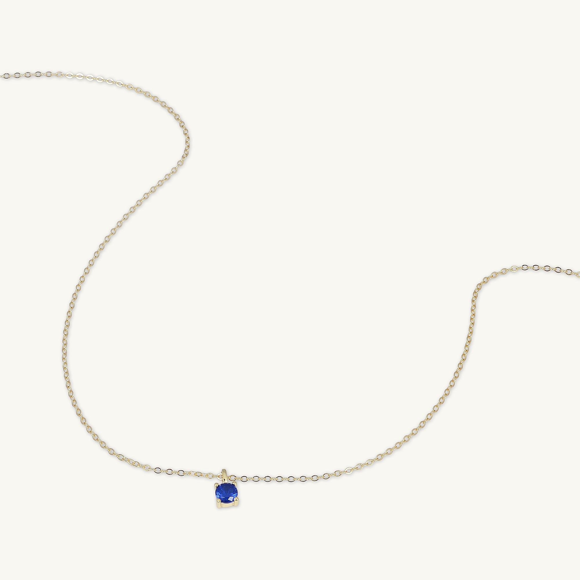 Classic Birthstone Necklace September - Camile & Stone