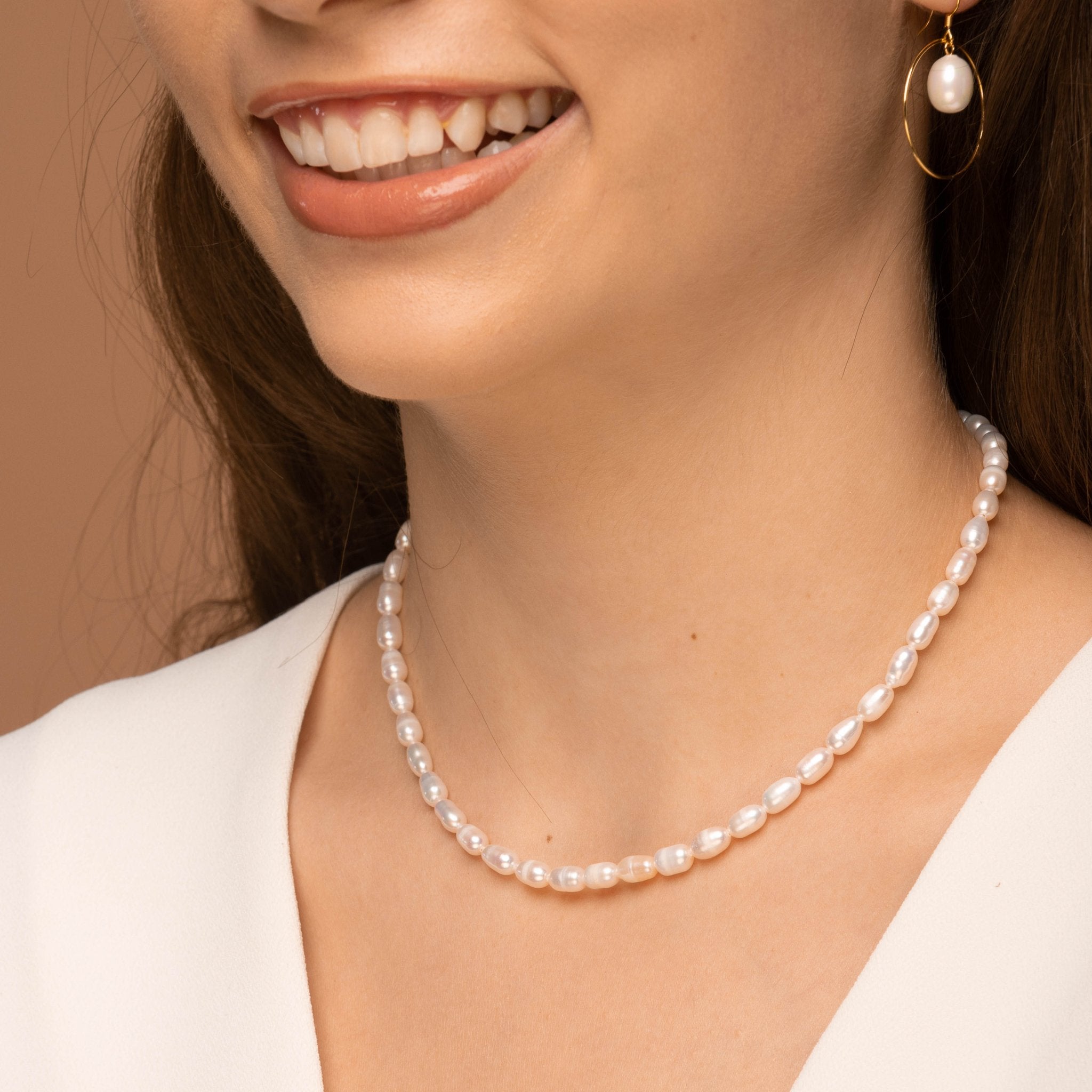 Classic Pearl Layering Necklace - Camile & Stone