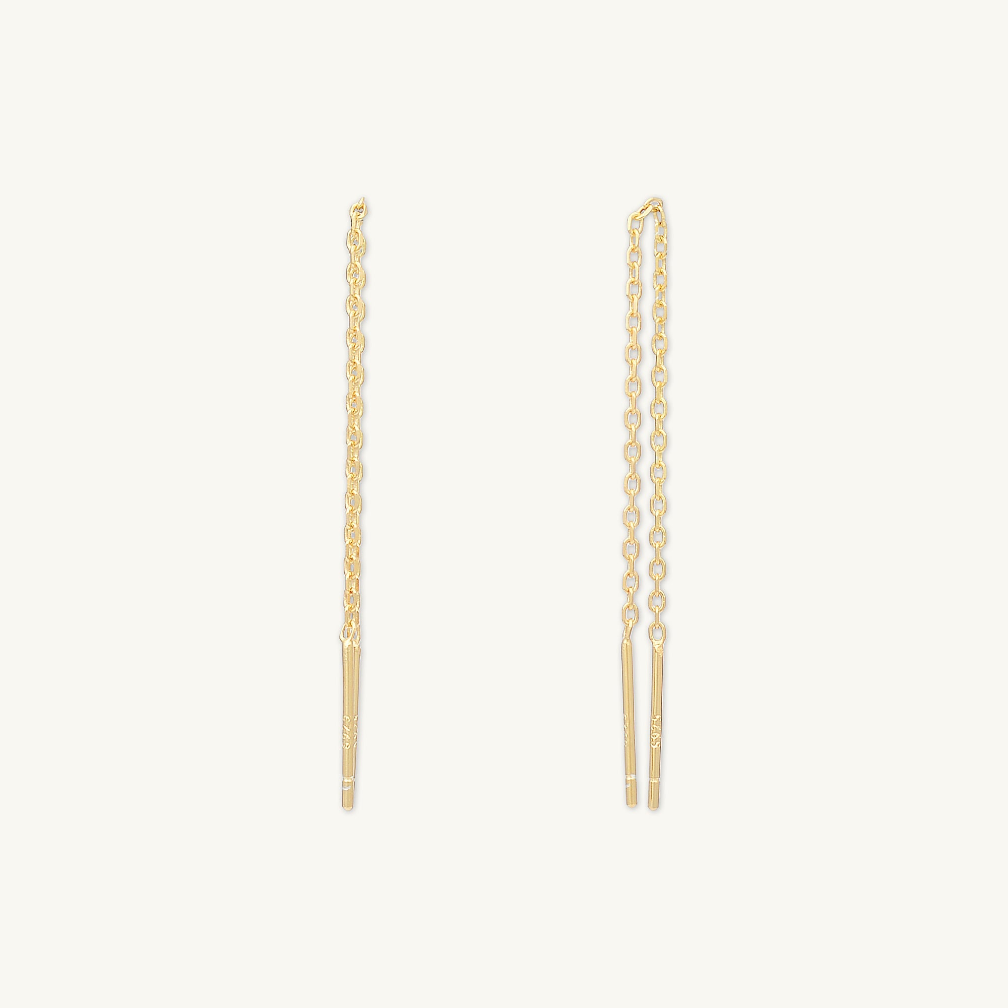 Classic Threader Chain Earrings - Camile & Stone