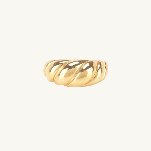 Croissant Dome Statement Ring - Camile & Stone