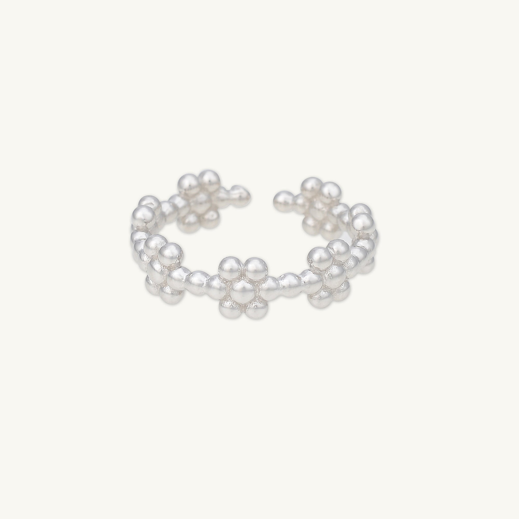 Daisy Dot Open Ring - Camile & Stone