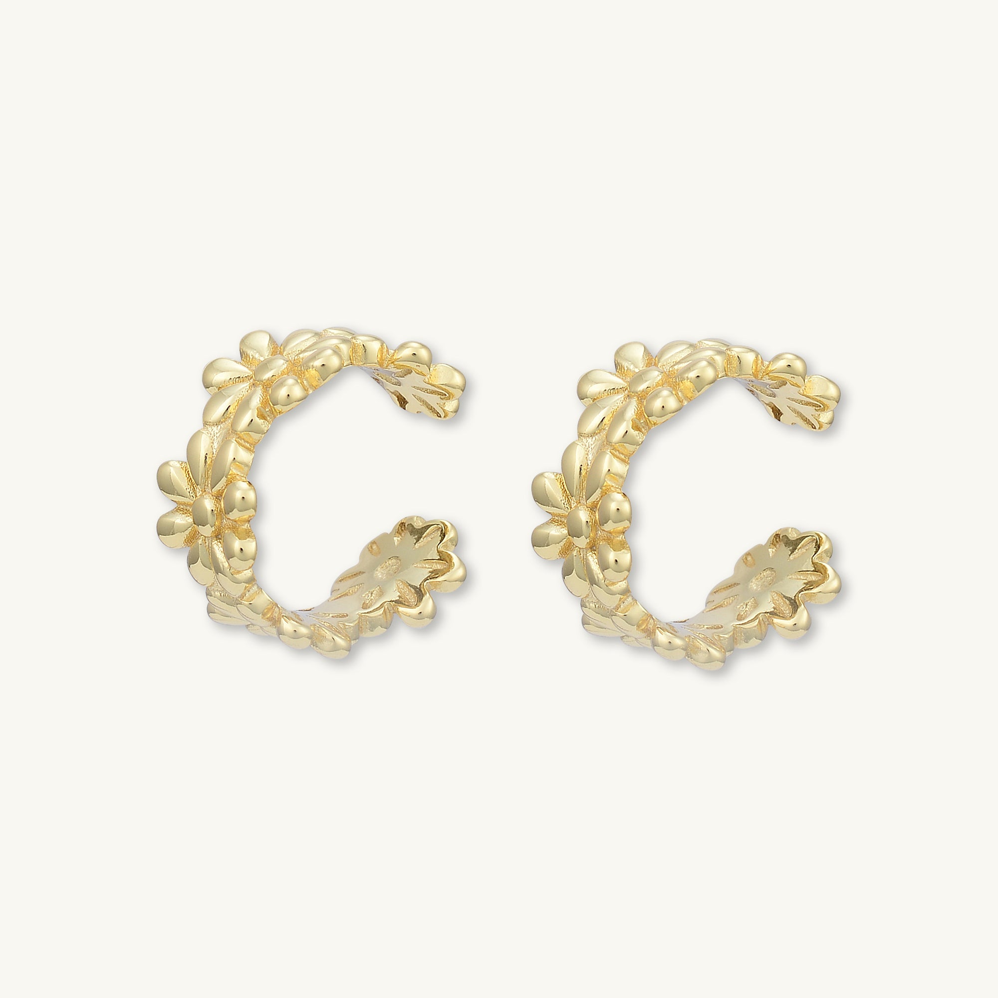 Daisy Ear Cuff Earrings - Camile & Stone