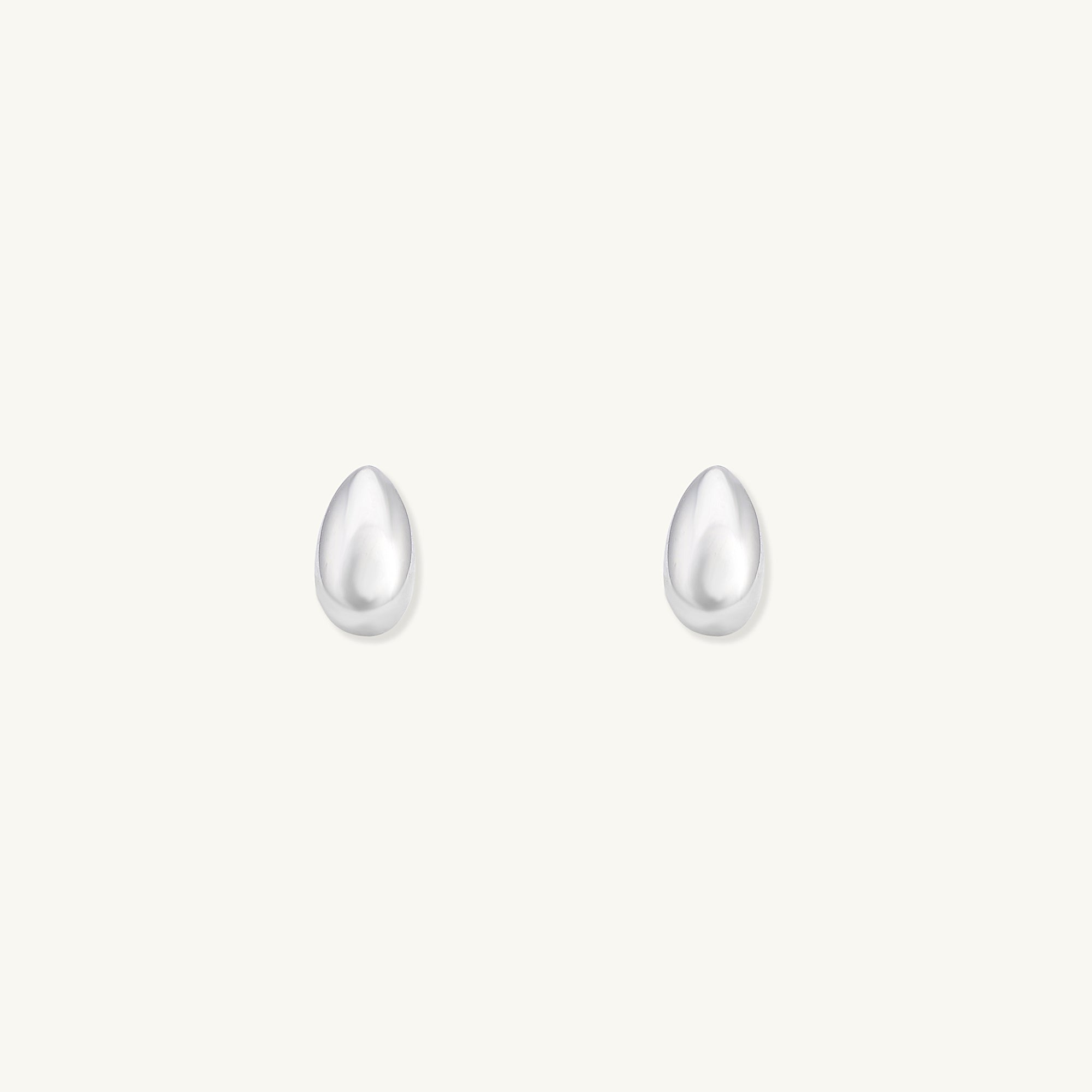 Dome Waterdrop Stud Earrings - Camile & Stone