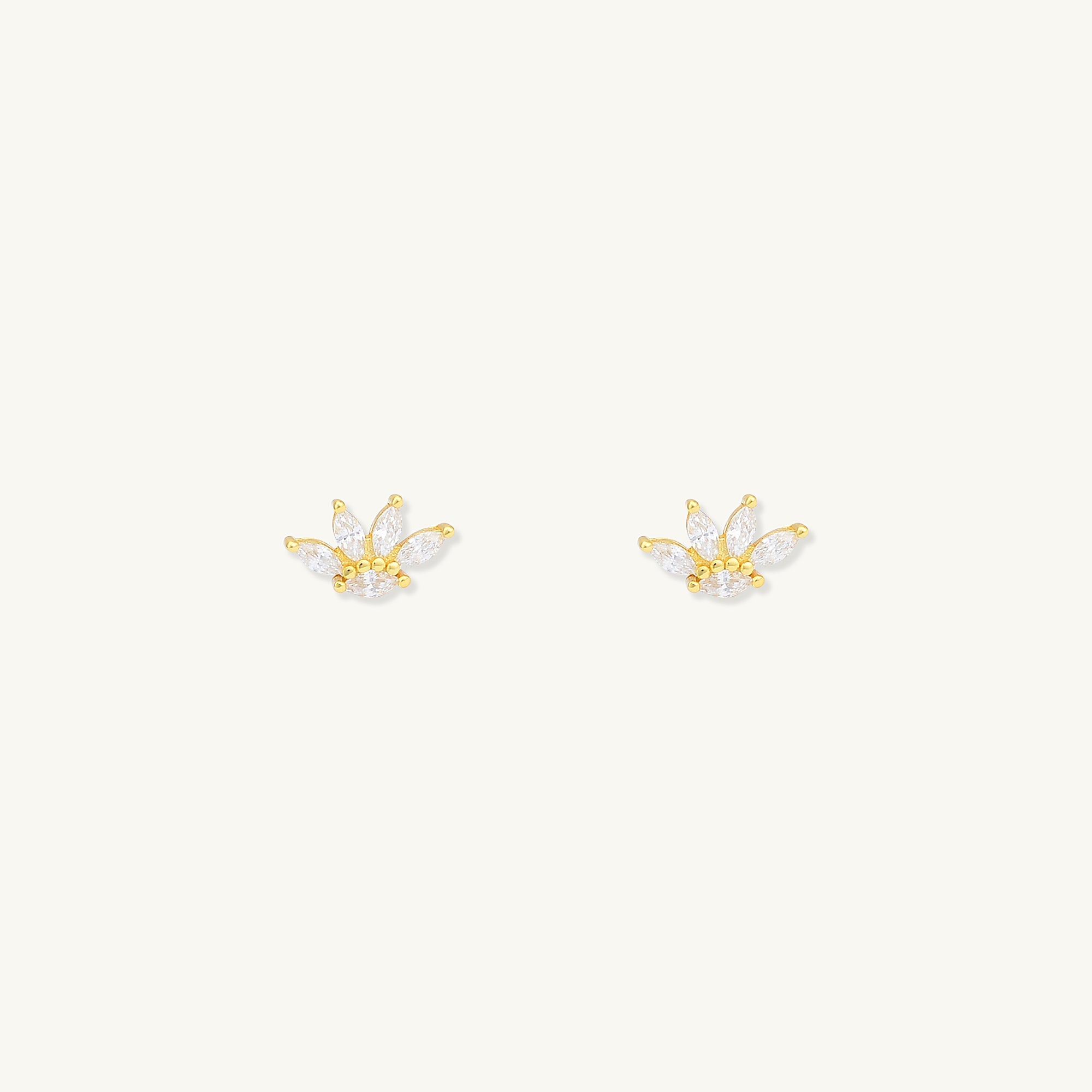 Eternal Lotus Stud Earrings - Camile & Stone