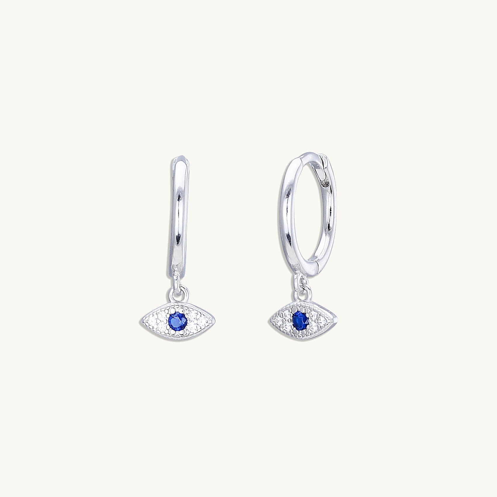 Evil Eye Pave Earrings - Camile & Stone