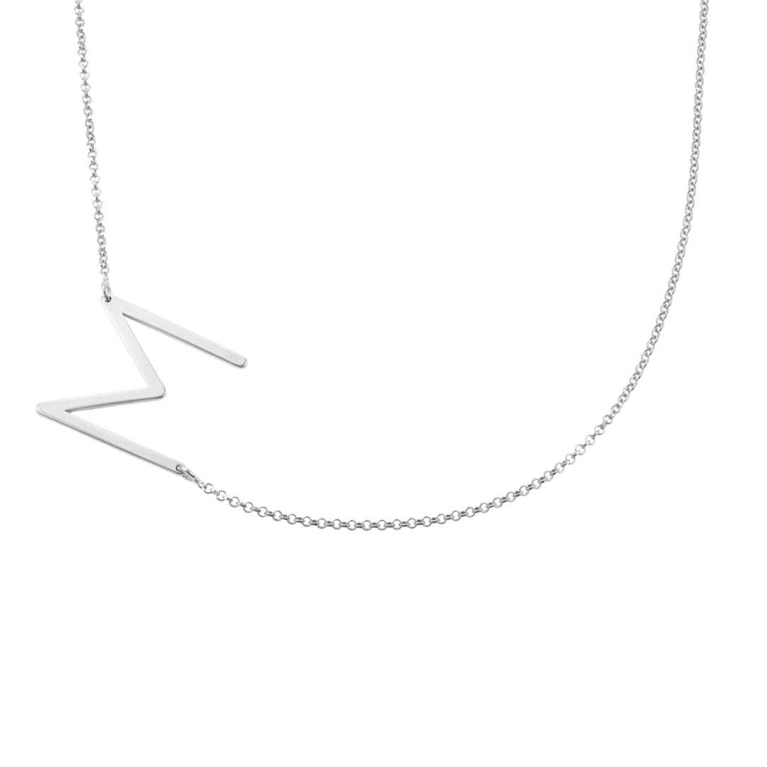 Make A Statement Letter Necklace - Camile & Stone