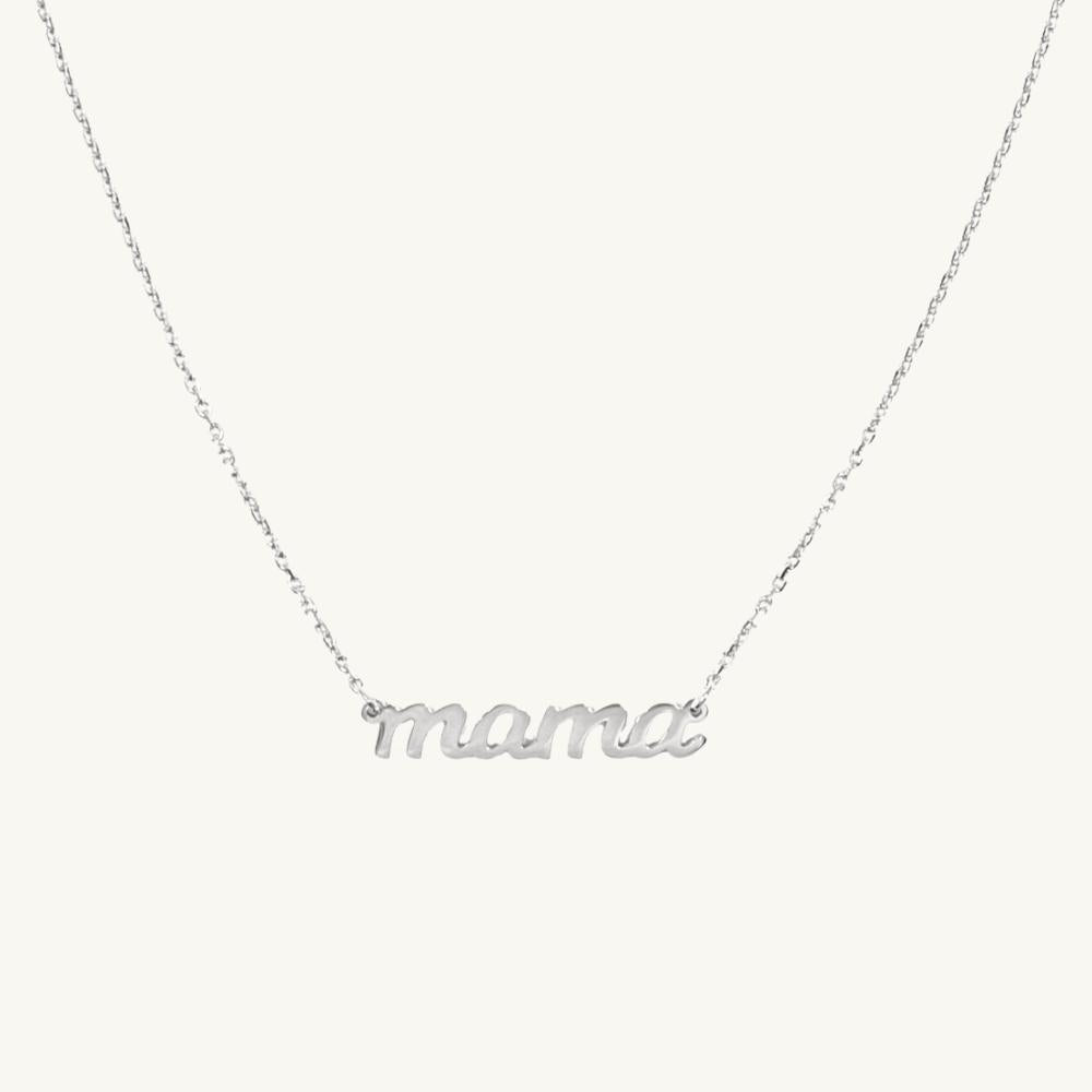 Mama Nameplate Chain Necklace - Camile & Stone