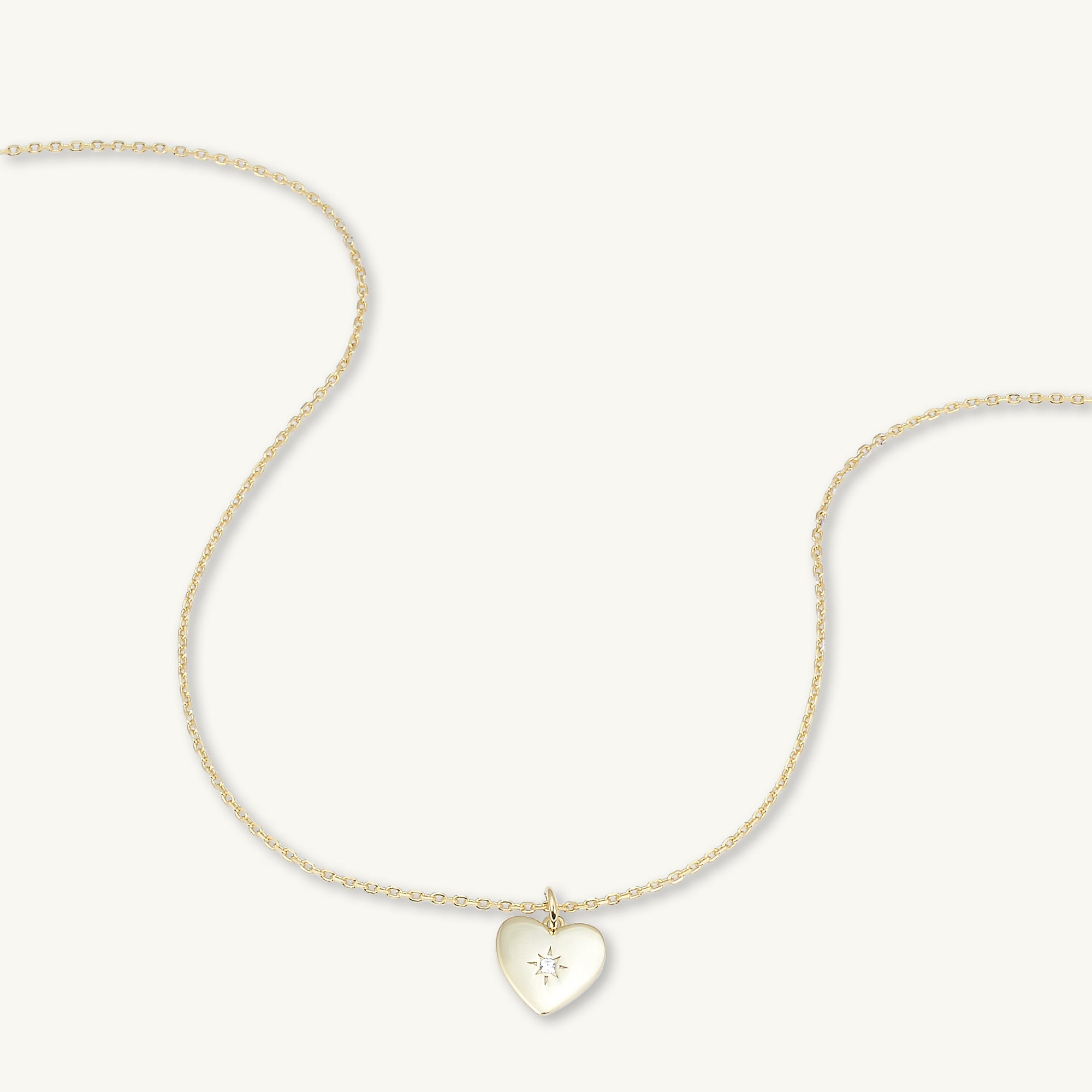 North Star Heart Necklace - Camile & Stone