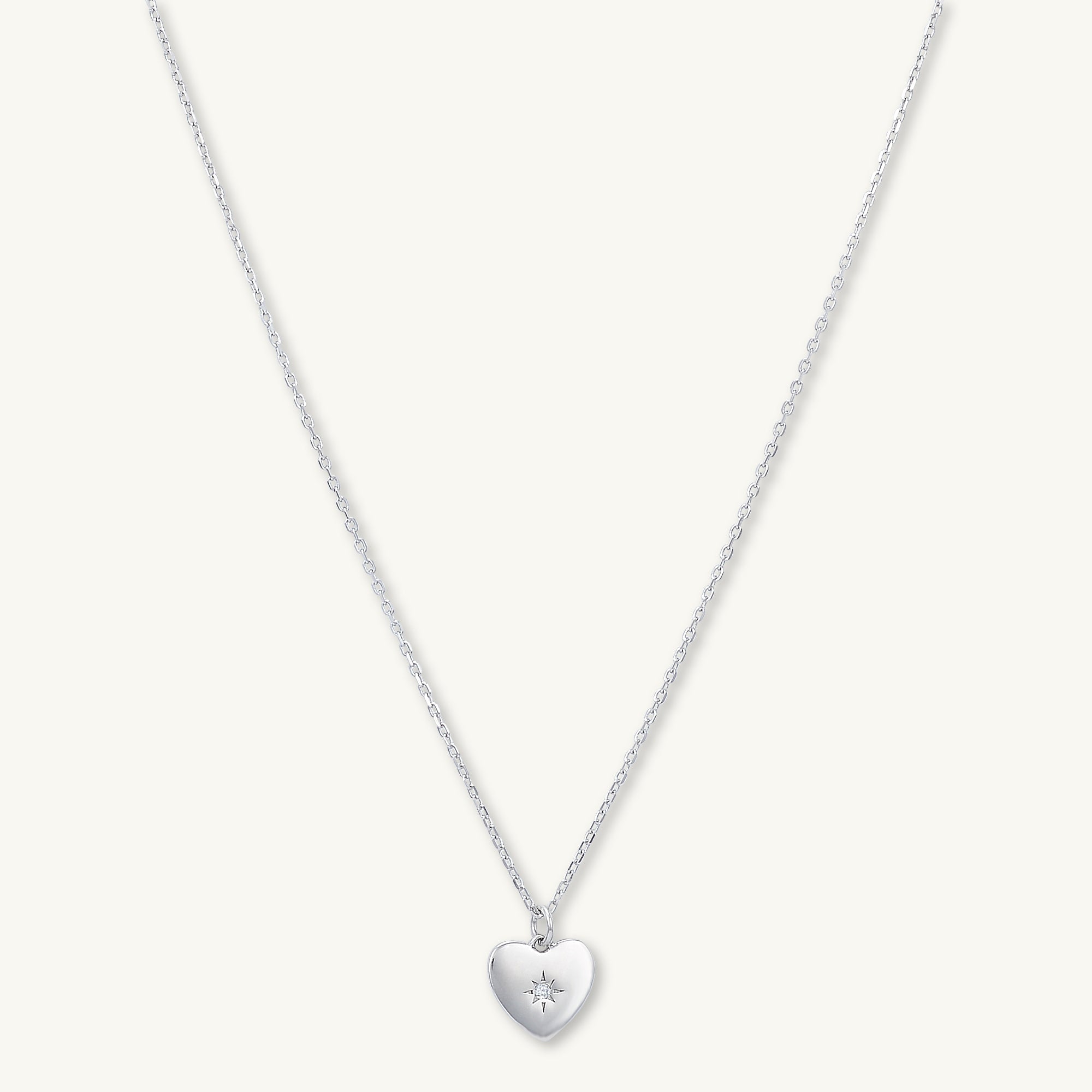 North Star Heart Necklace - Camile & Stone