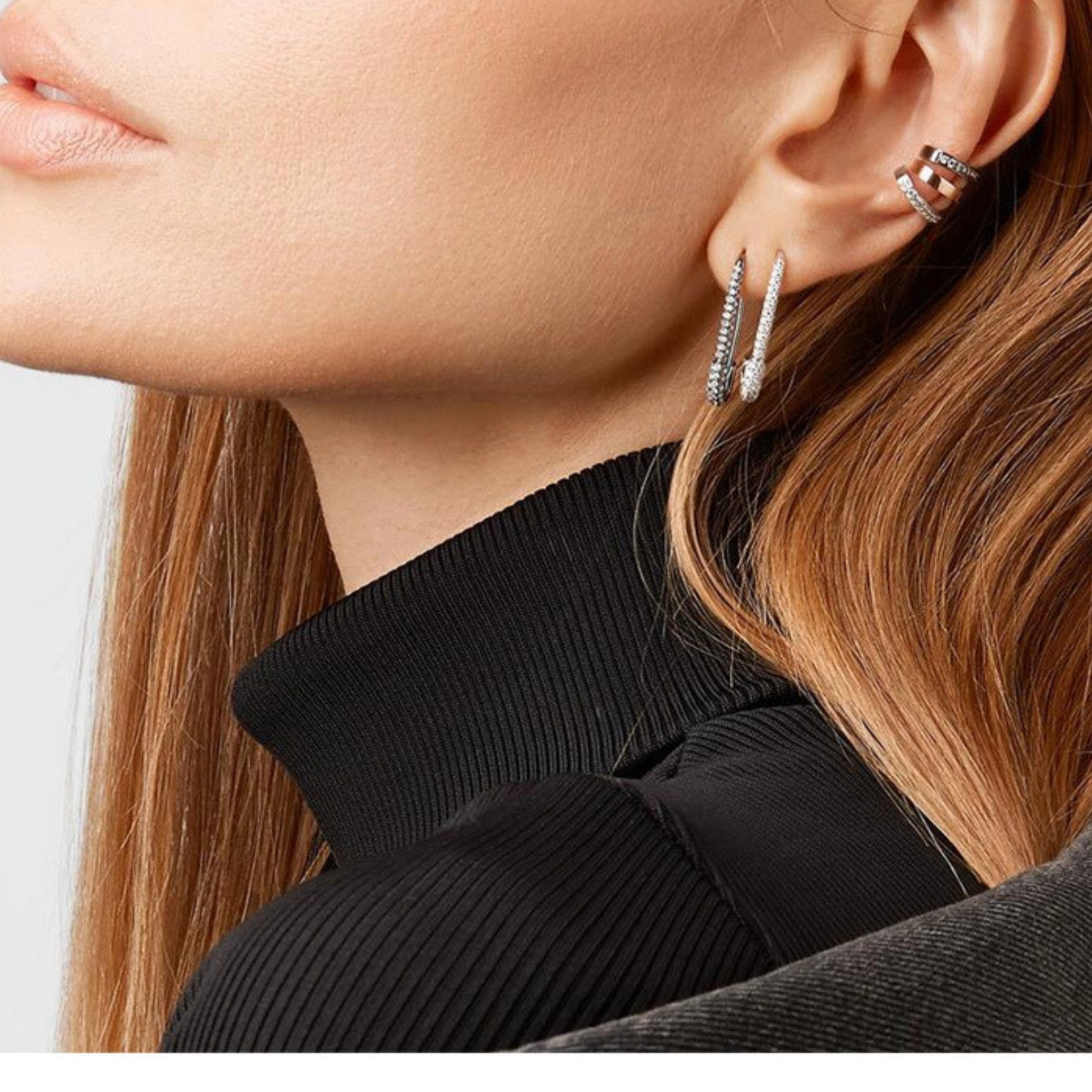 Paper Pin Clip Earrings - Camile & Stone
