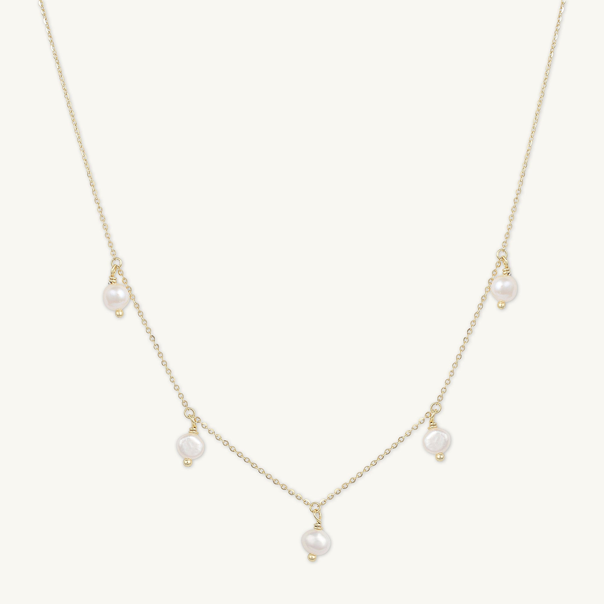 Satellite Freshwater Pearl Necklace - Camile & Stone