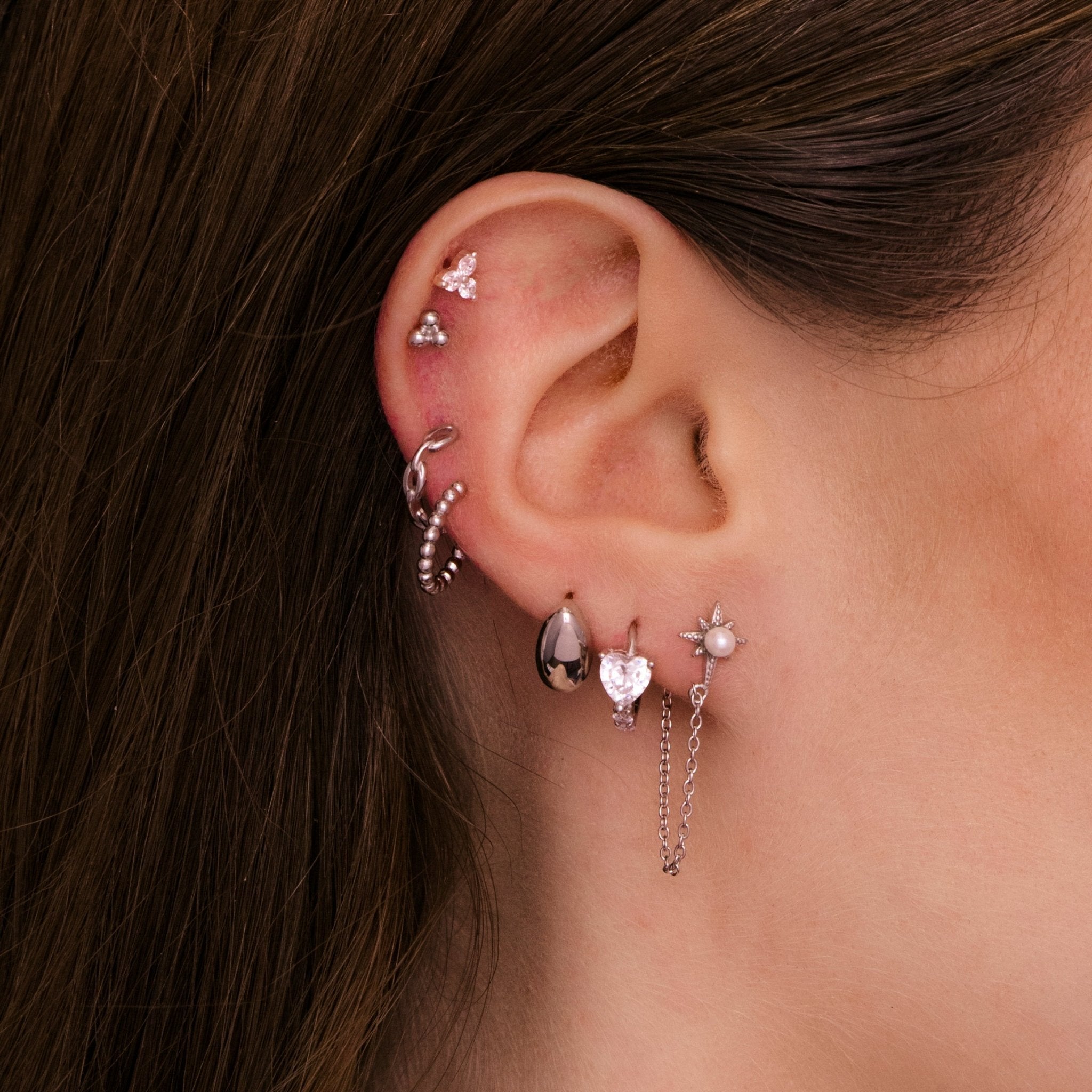 Starlight Pearl Dangling Earrings - Camile & Stone