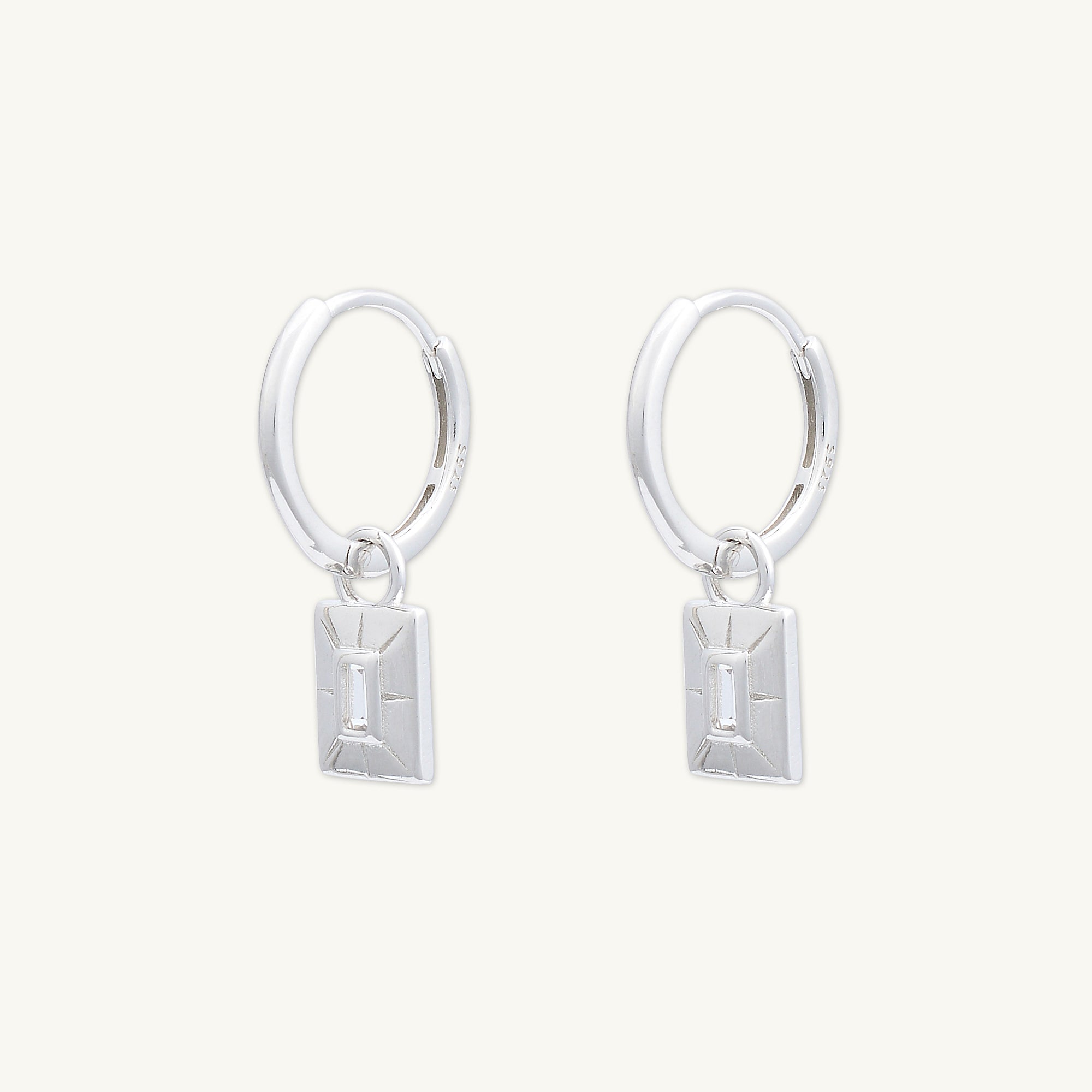 Talisman Zirconia Hoops Earrings - Camile & Stone