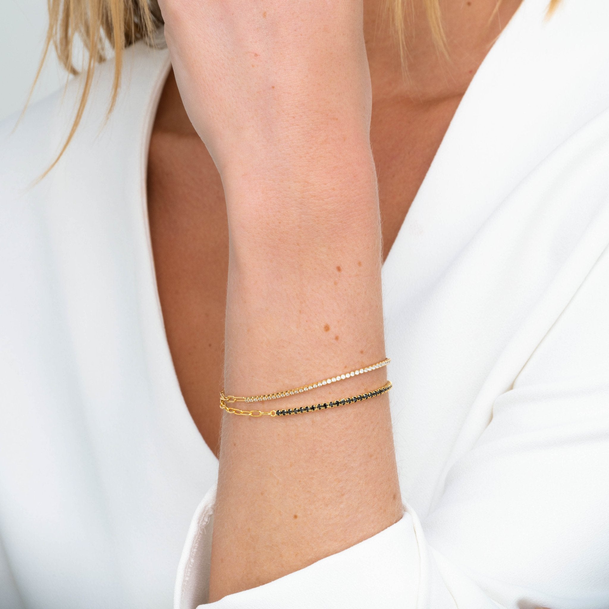 Tennis Link Chain Bracelet - Camile & Stone