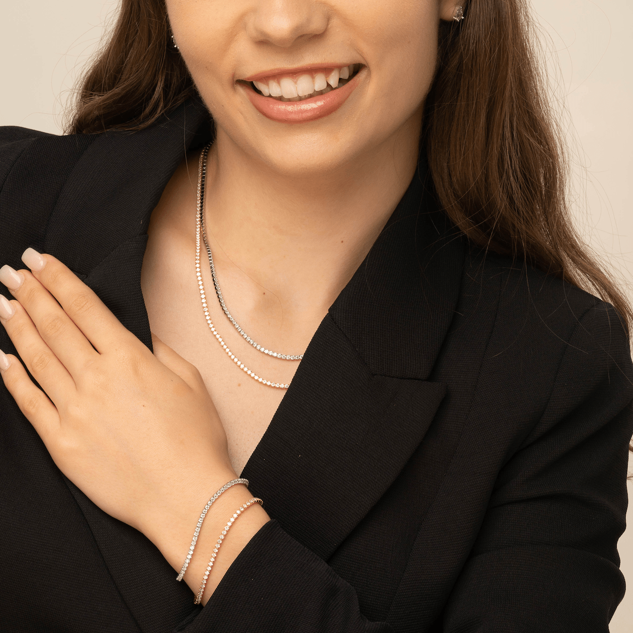 Tennis Necklace - Camile & Stone