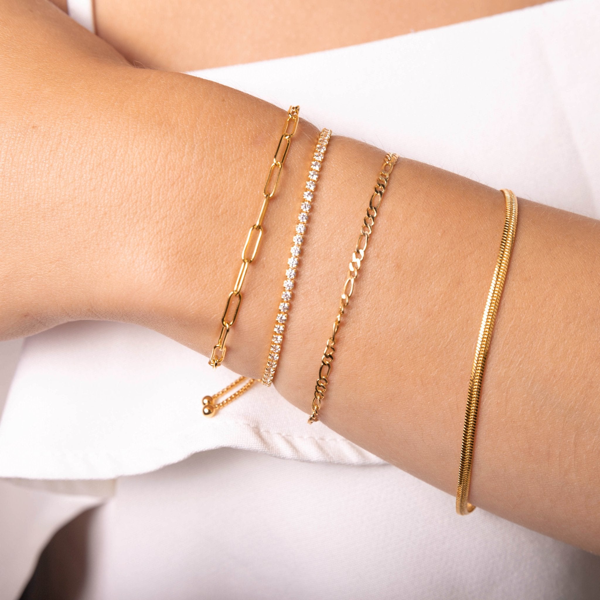 Tennis Sapphire Bracelet - Camile & Stone