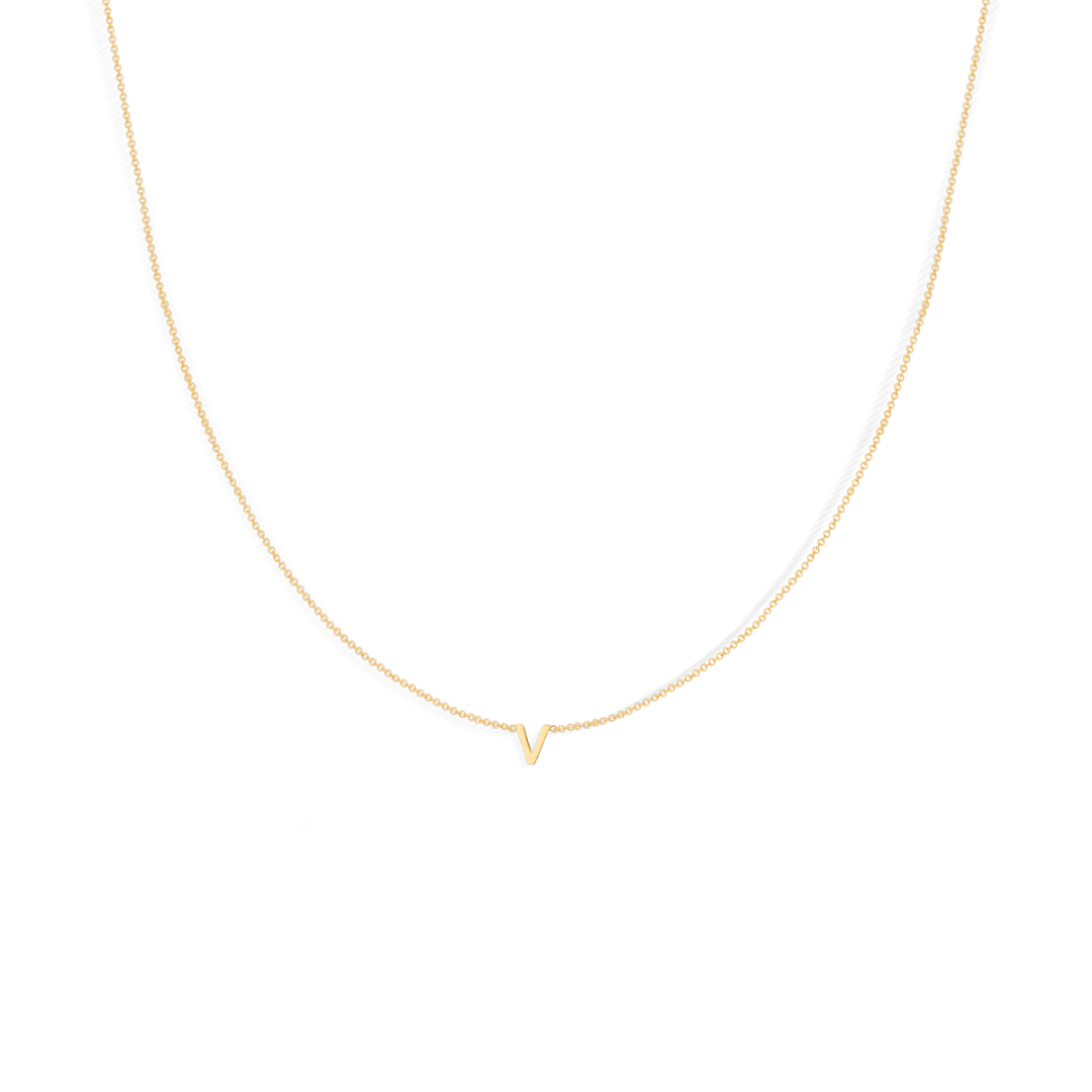 The Original Single Initial Letter Necklace - Camile & Stone