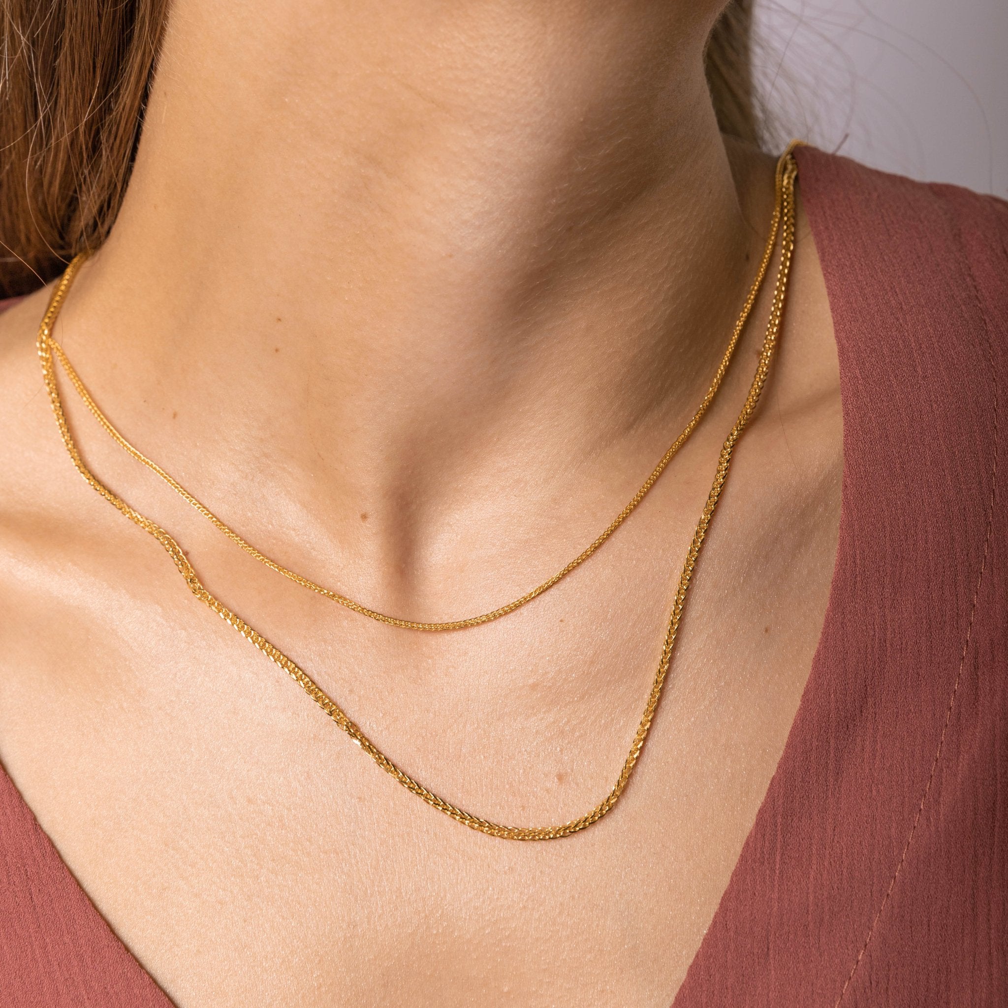 Thick Cable Chain Rope Necklace - Camile & Stone