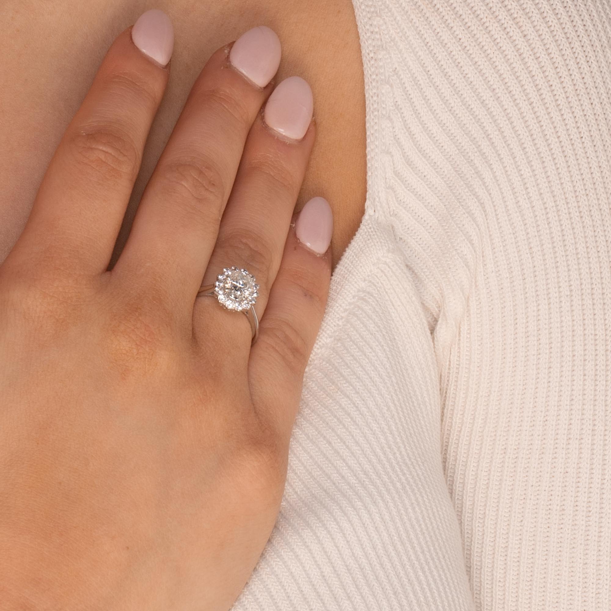 1.5 ct The Lady Moissanite Diamond Ring - Camile & Stone