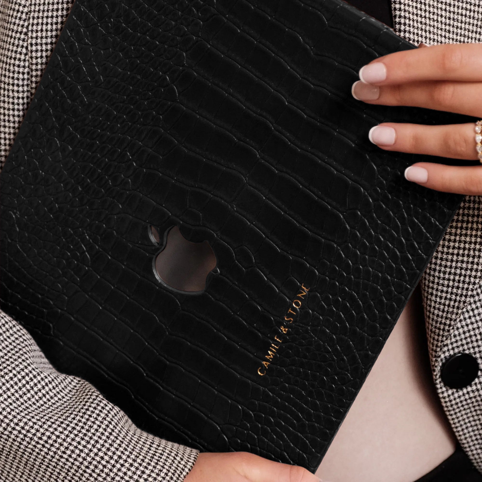 Noir Macbook Laptop Cover Case