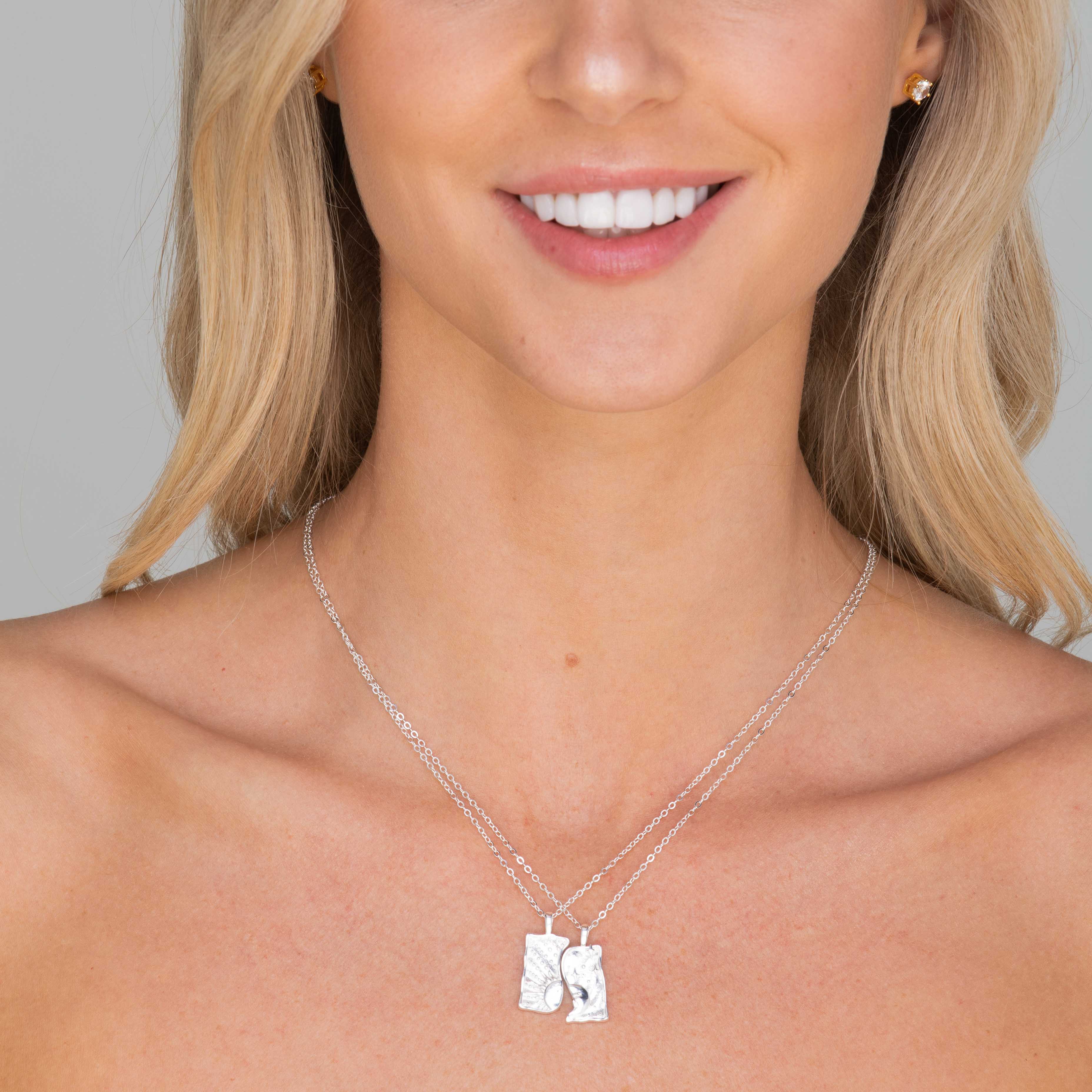 Sun & Moon Soulmate Necklace Set