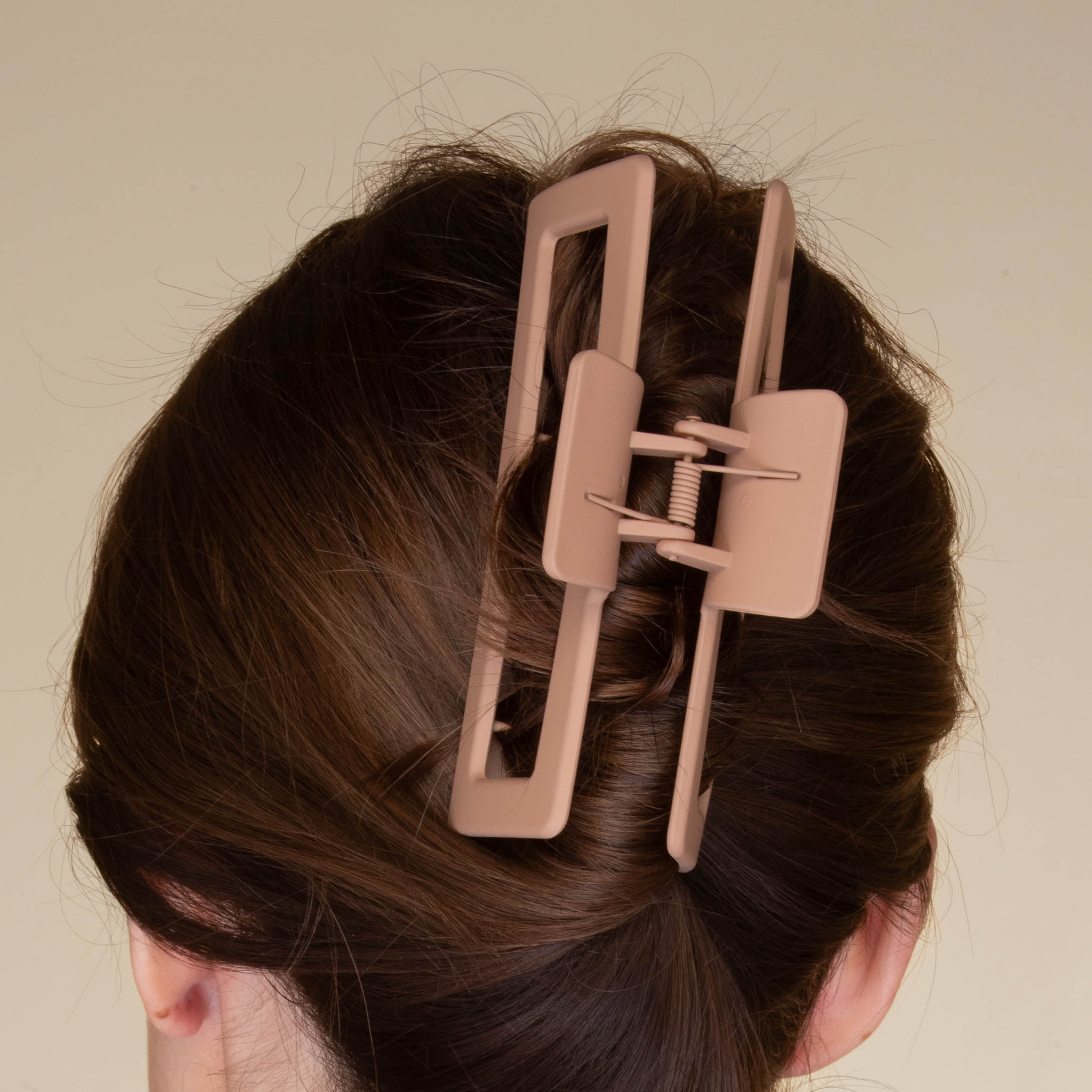 Large Rectangle Hair Claw Clip