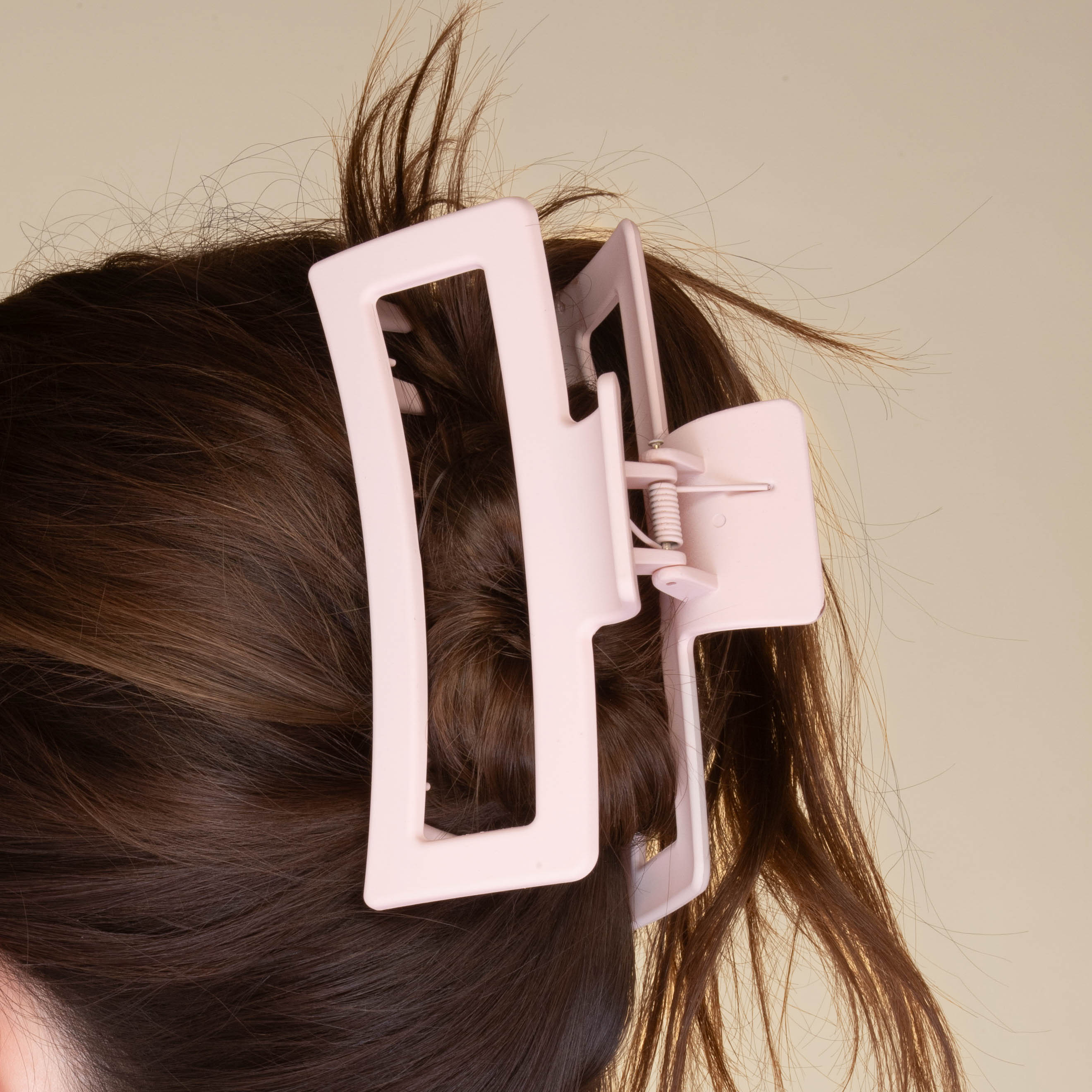 Large Rectangle Hair Claw Clip