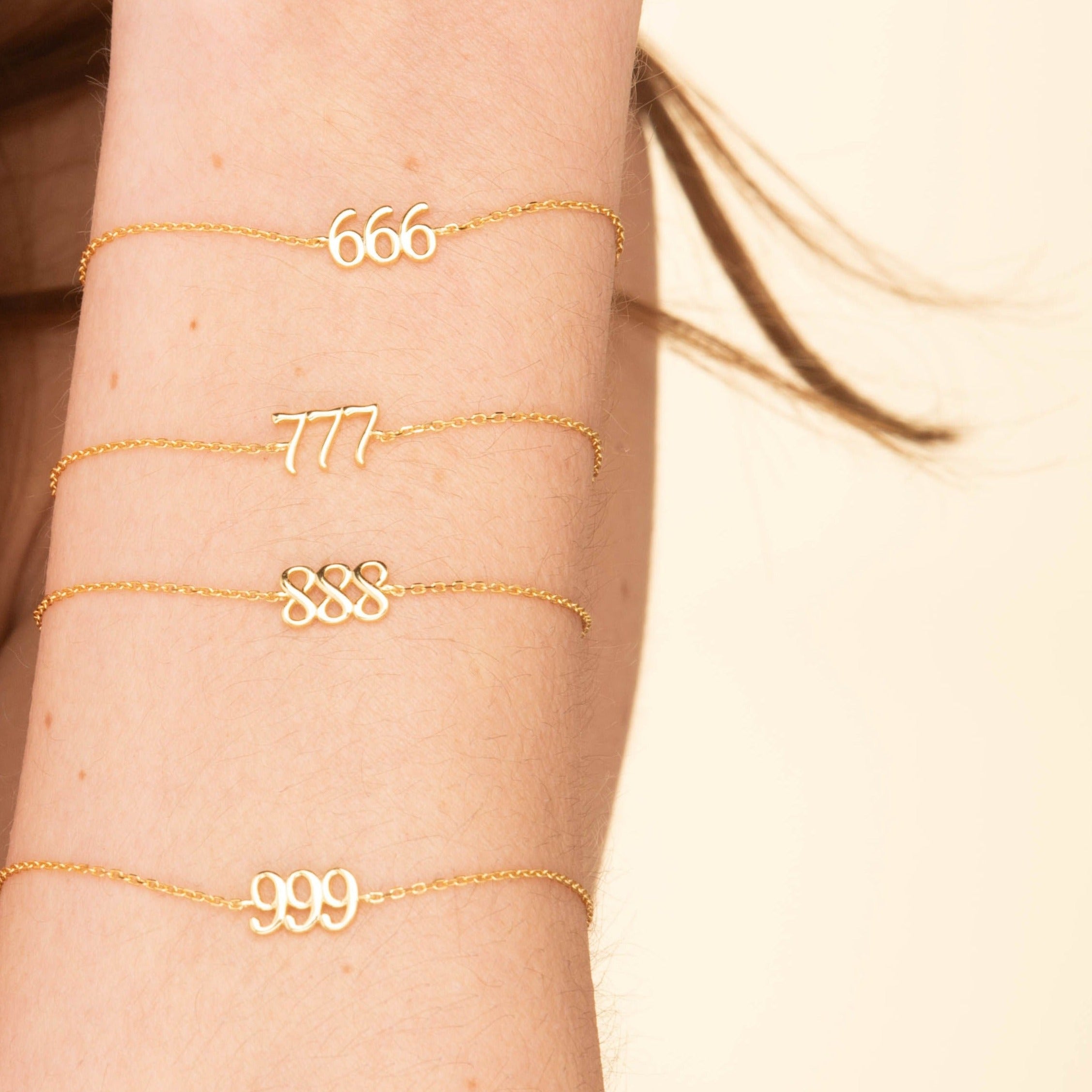 777 Angel Number Bracelet