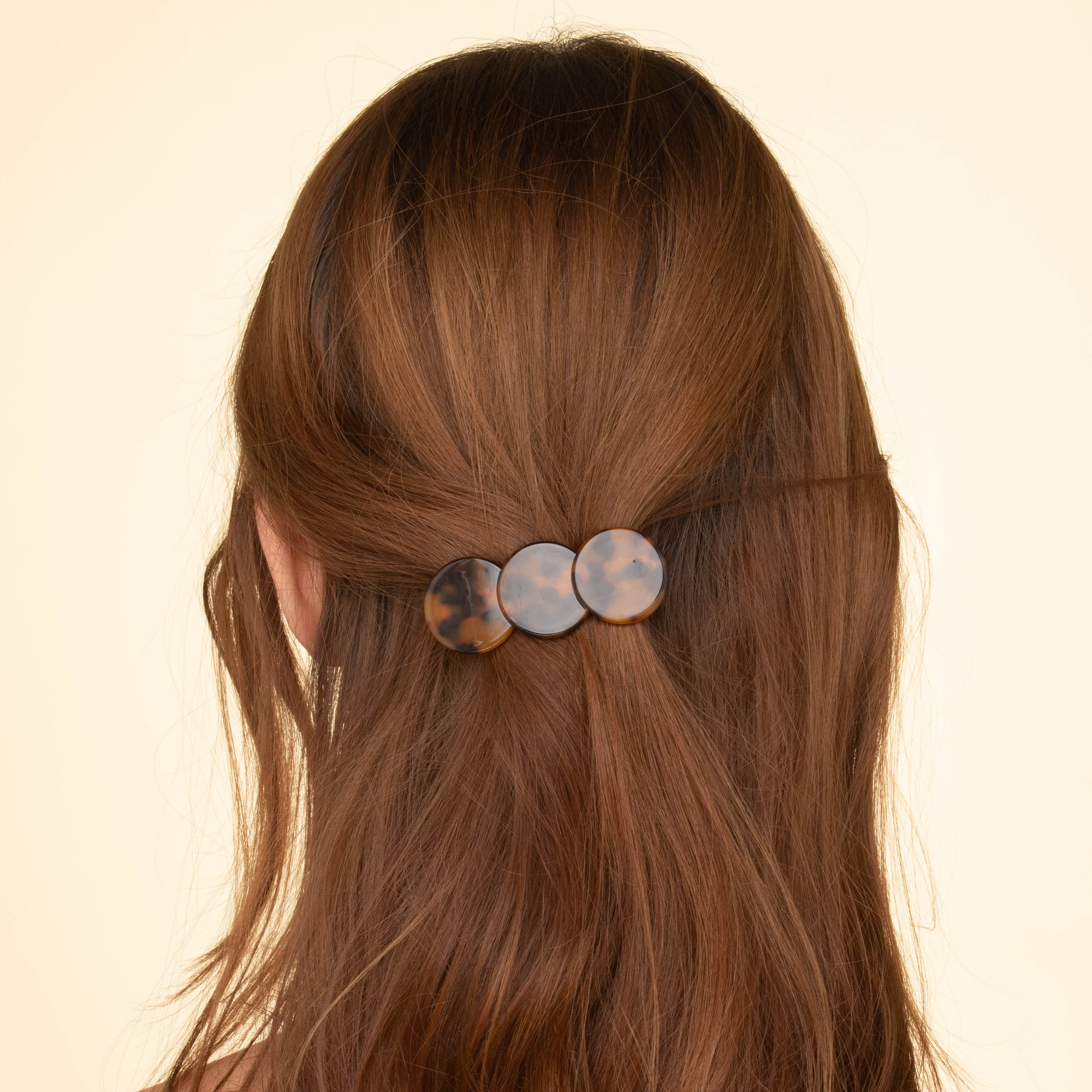 Classic Tortoiseshell Trio French Hair Clip