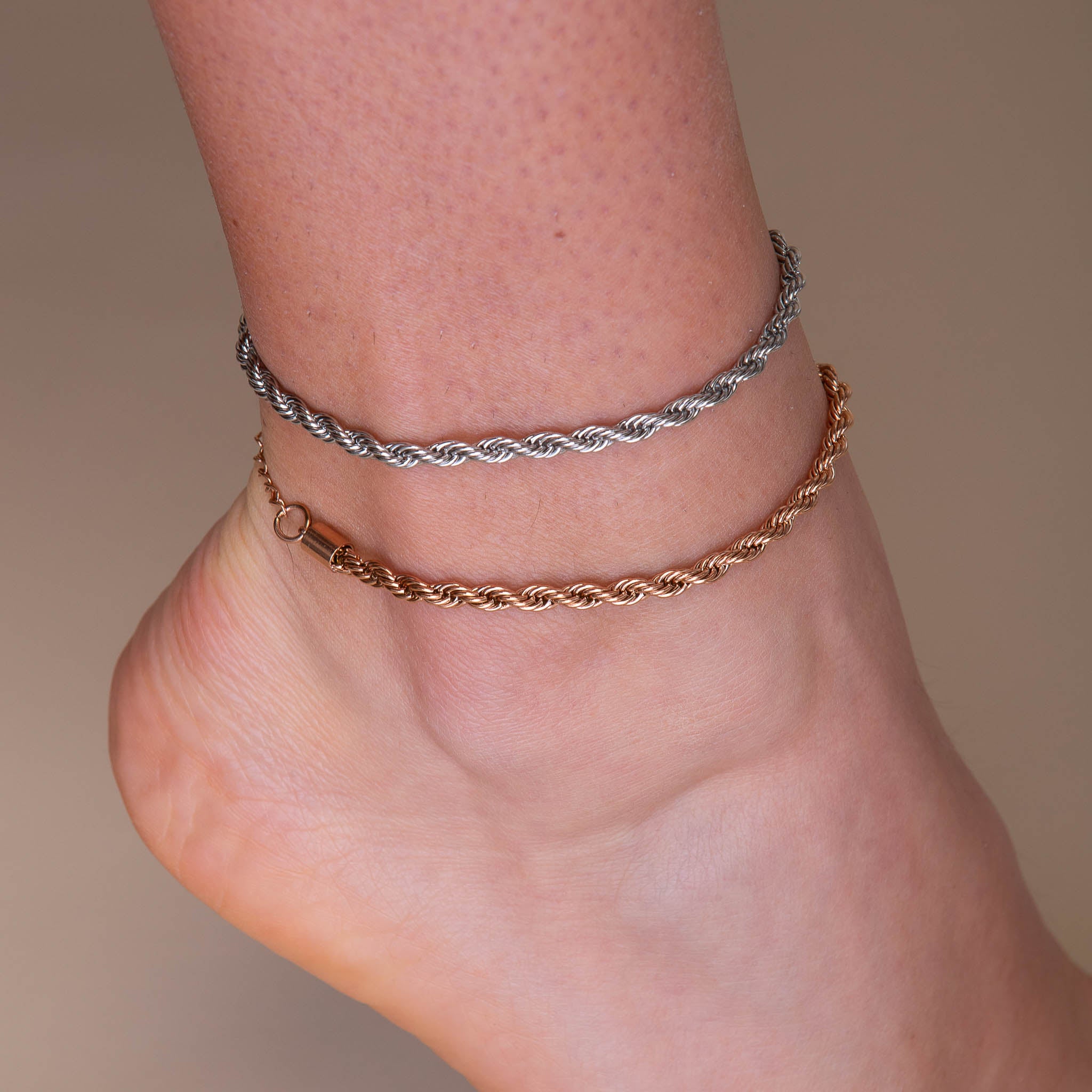 Classic Twist Rope Anklet