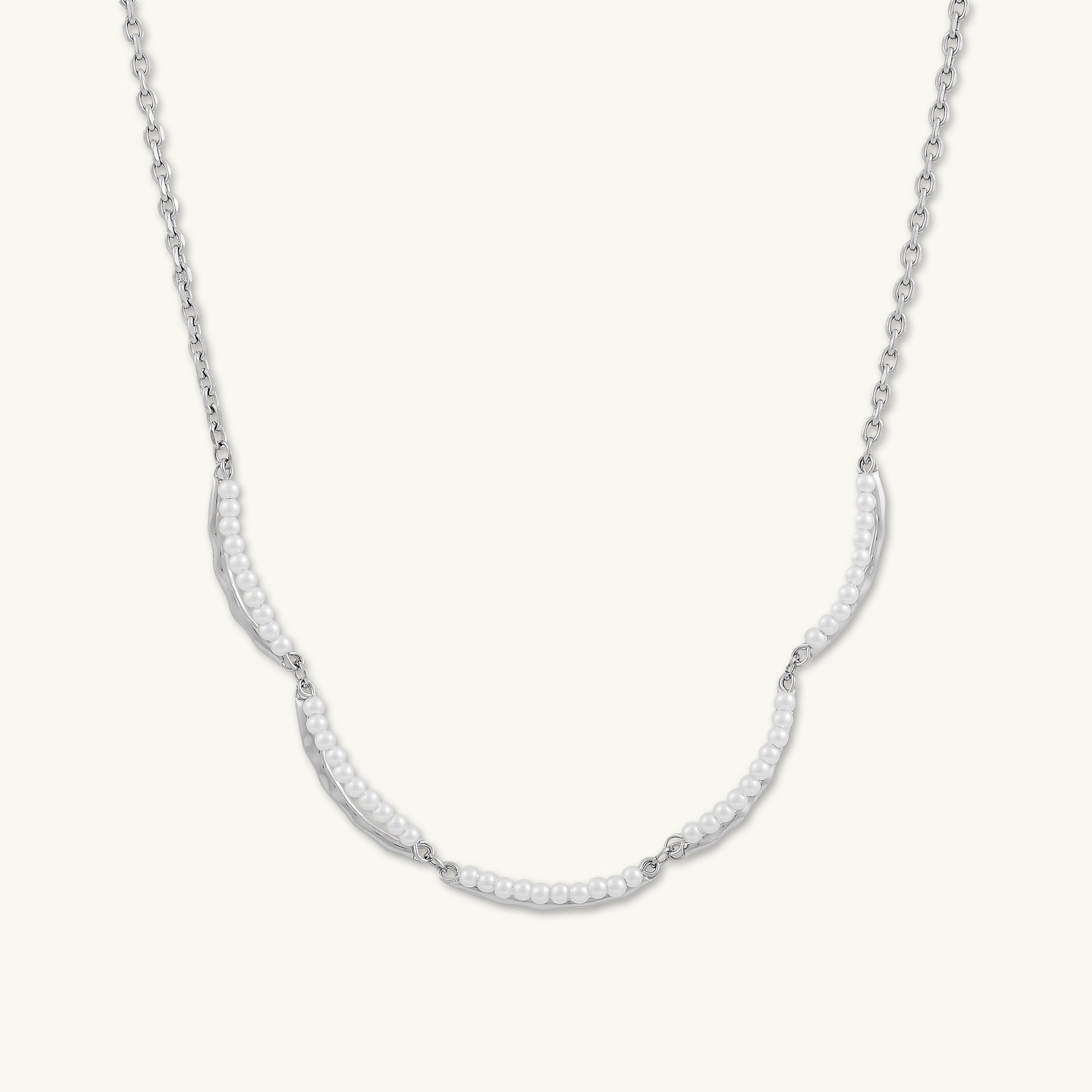 Tia Scallop Pearl Necklace