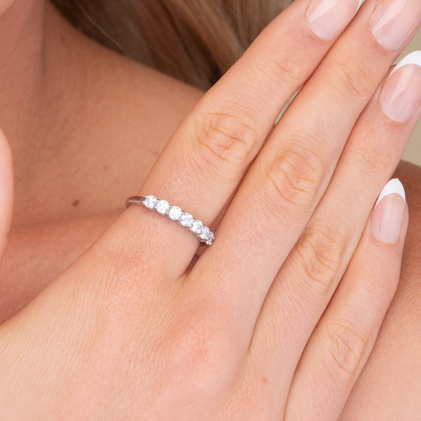 The Ingrid Moissanite Diamond Ring