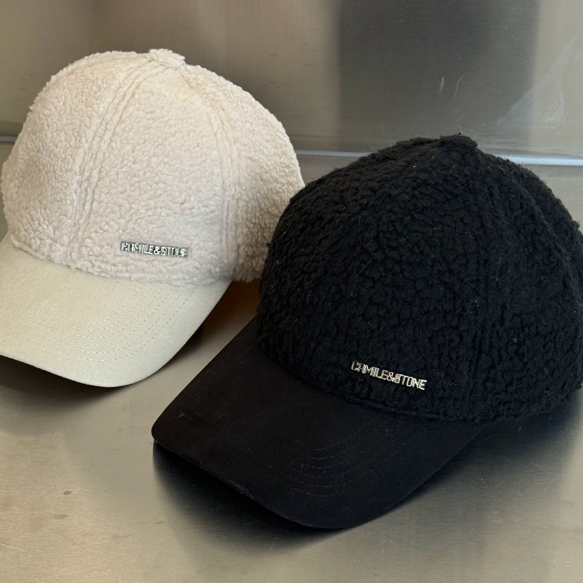 Beige Teddy Cap