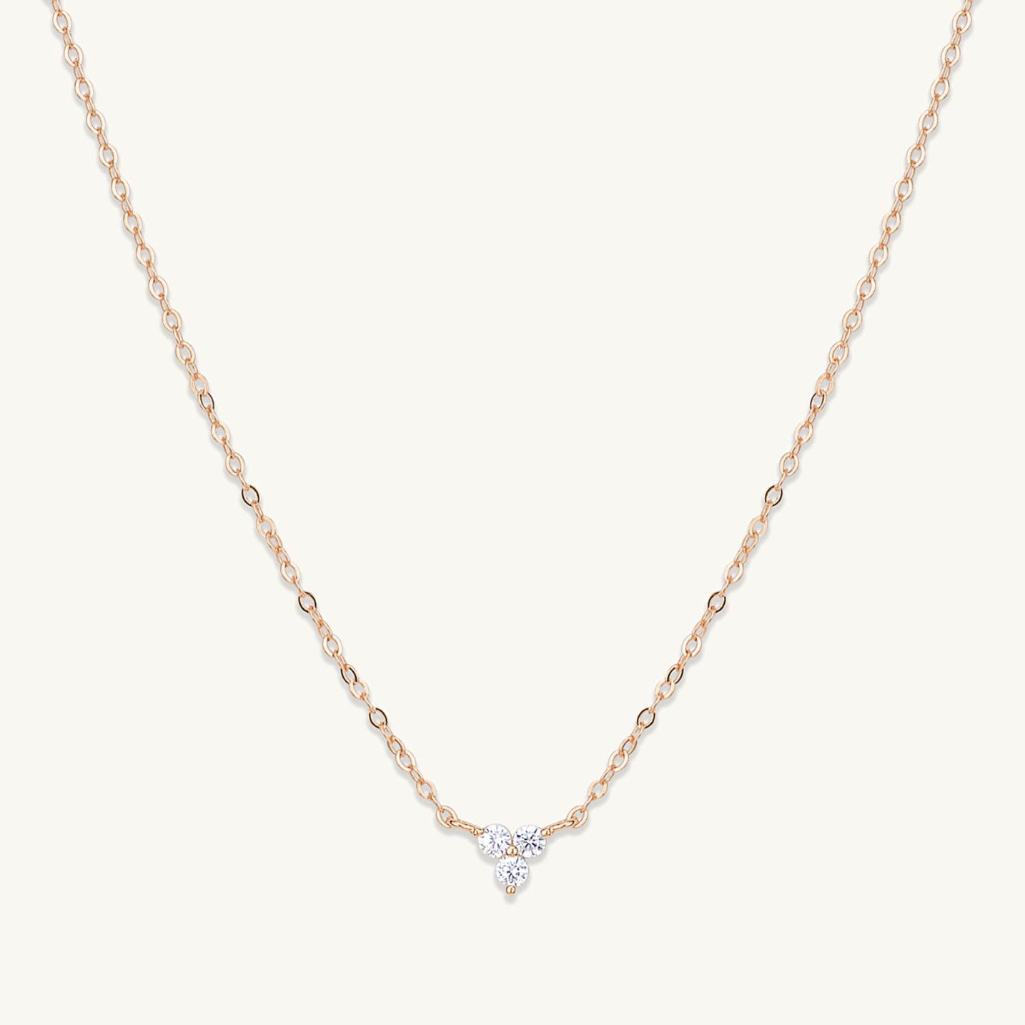 Lotus Sapphire Chain Necklace