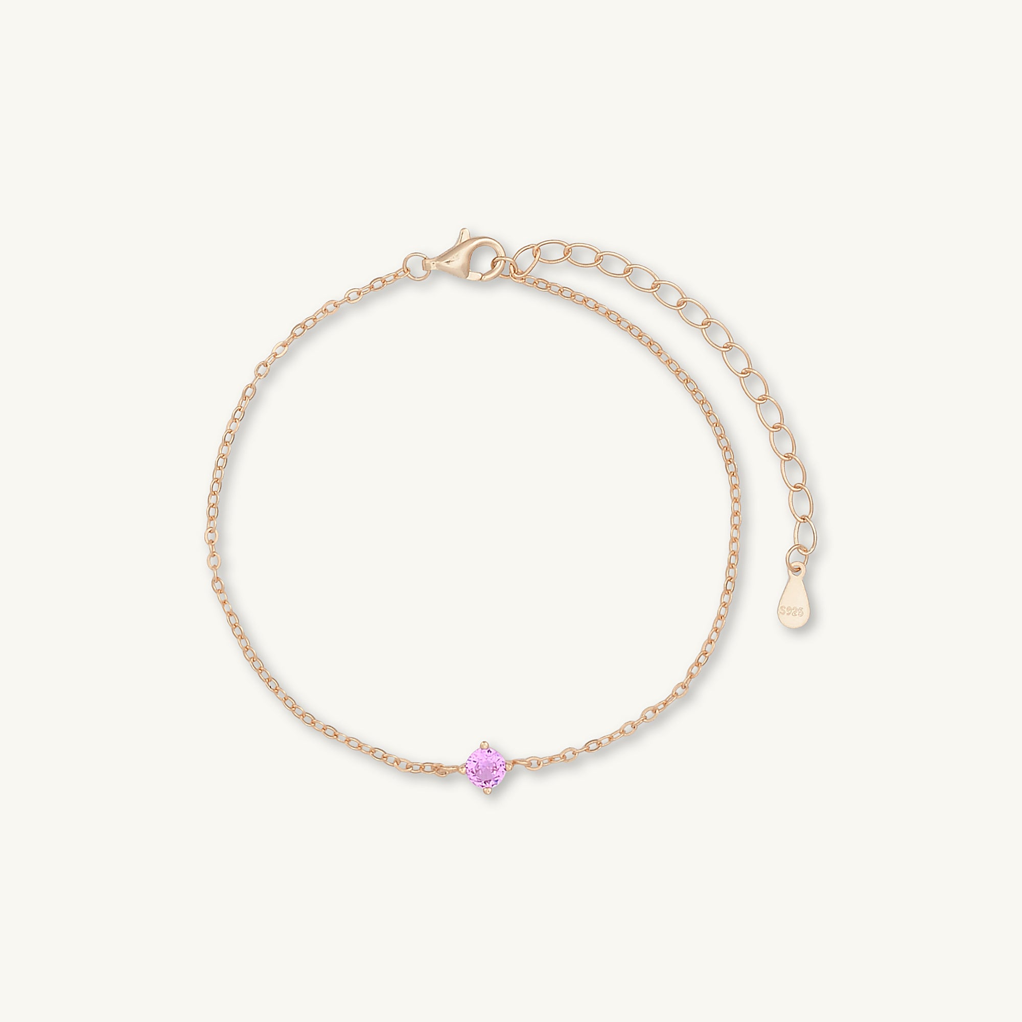 Classic Birthstone Bracelet July