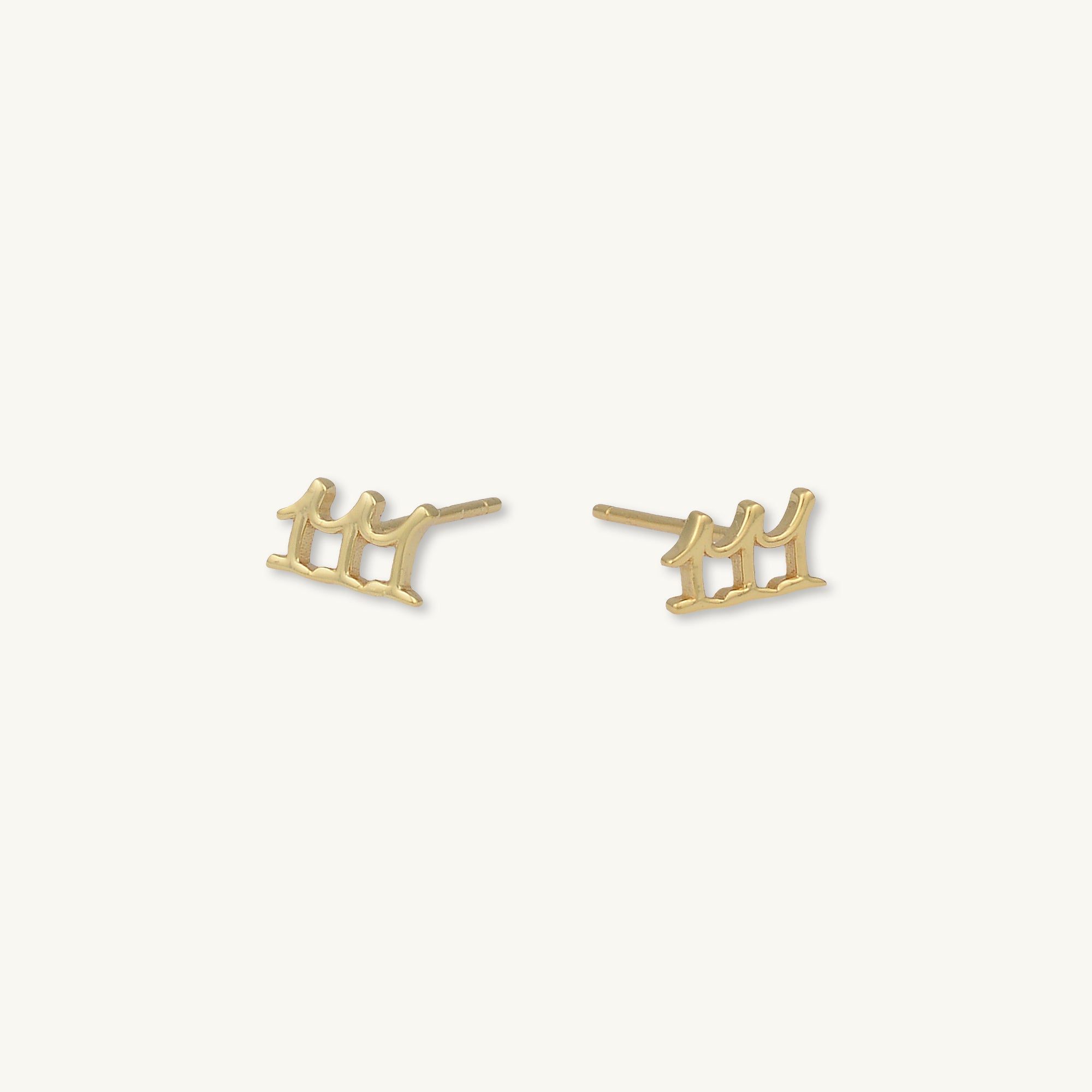 111 Angel Number Earrings