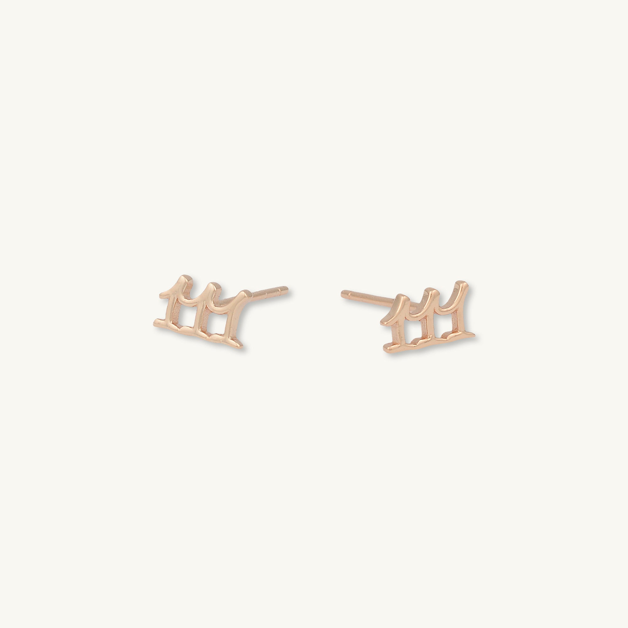 111 Angel Number Earrings