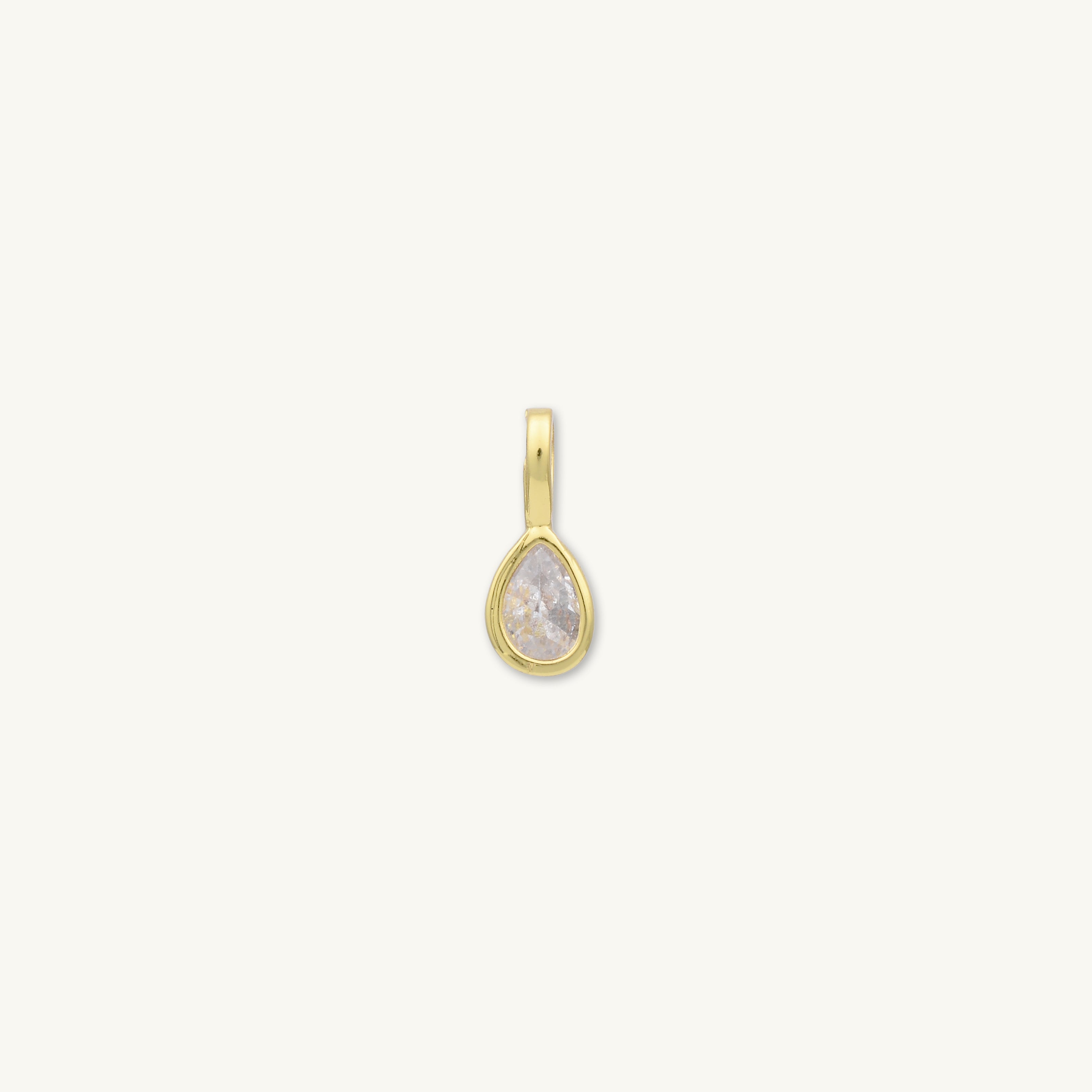 Teardrop Sapphire Pendant