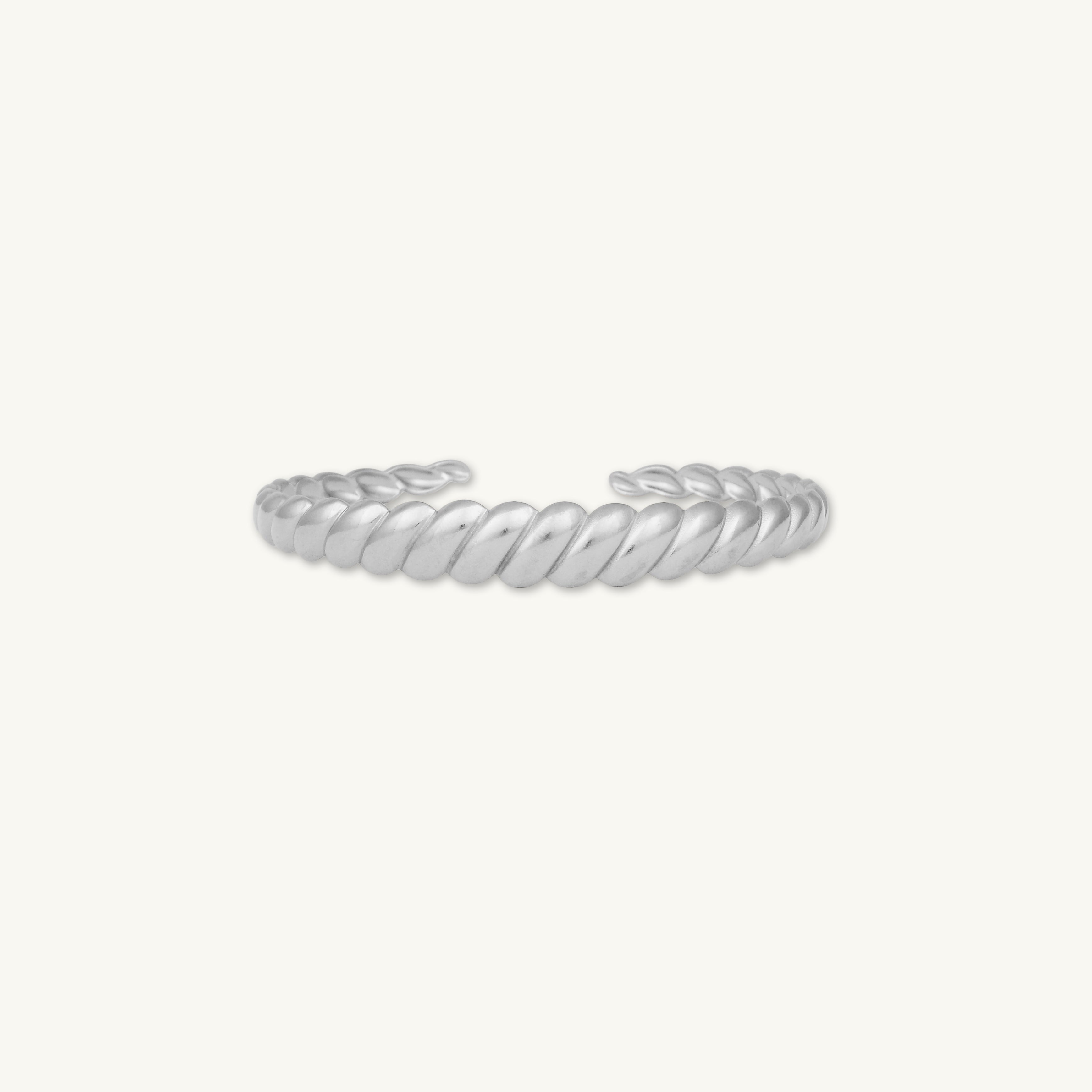 Croissant Open Cuff Bangle