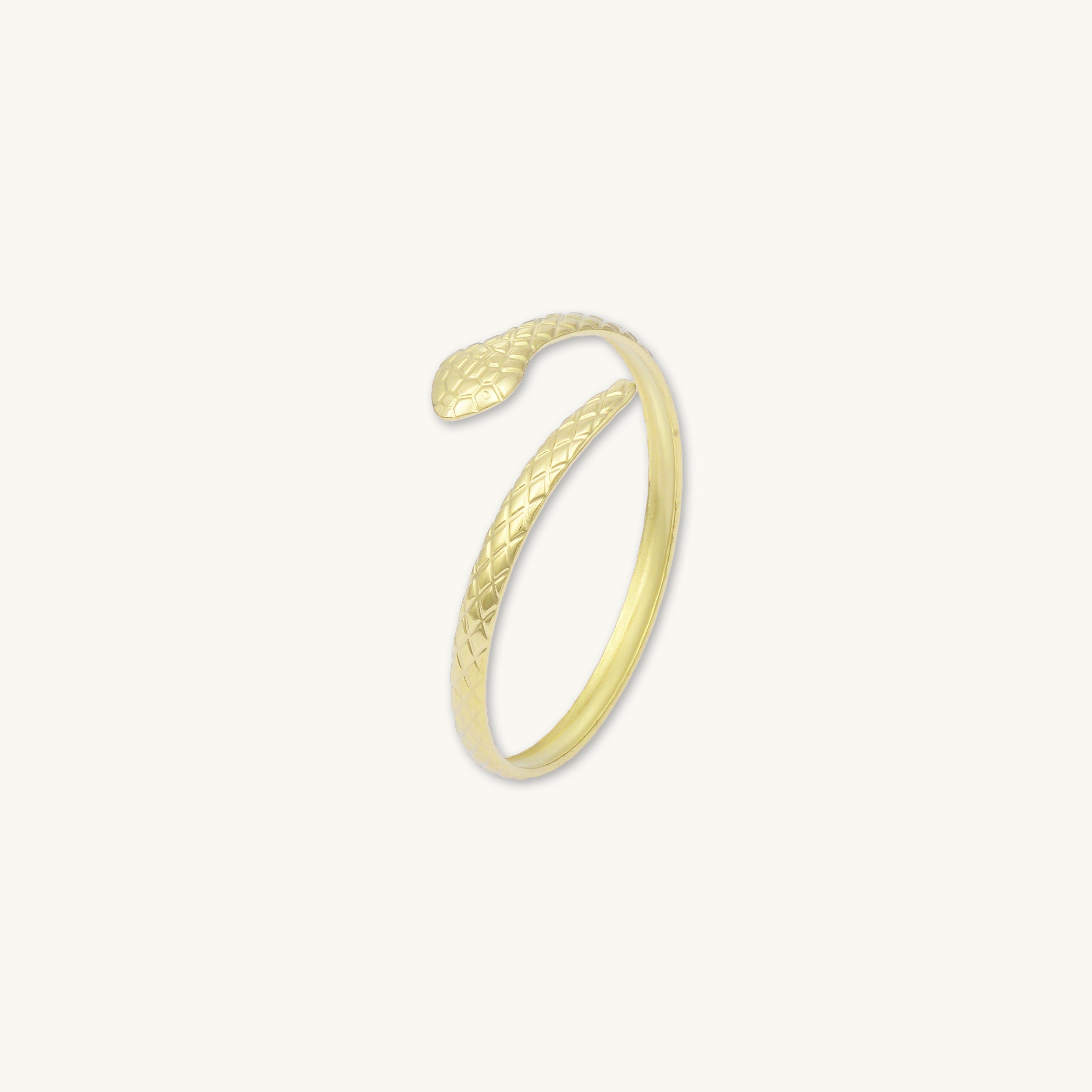 Snake Open Cuff Bangle