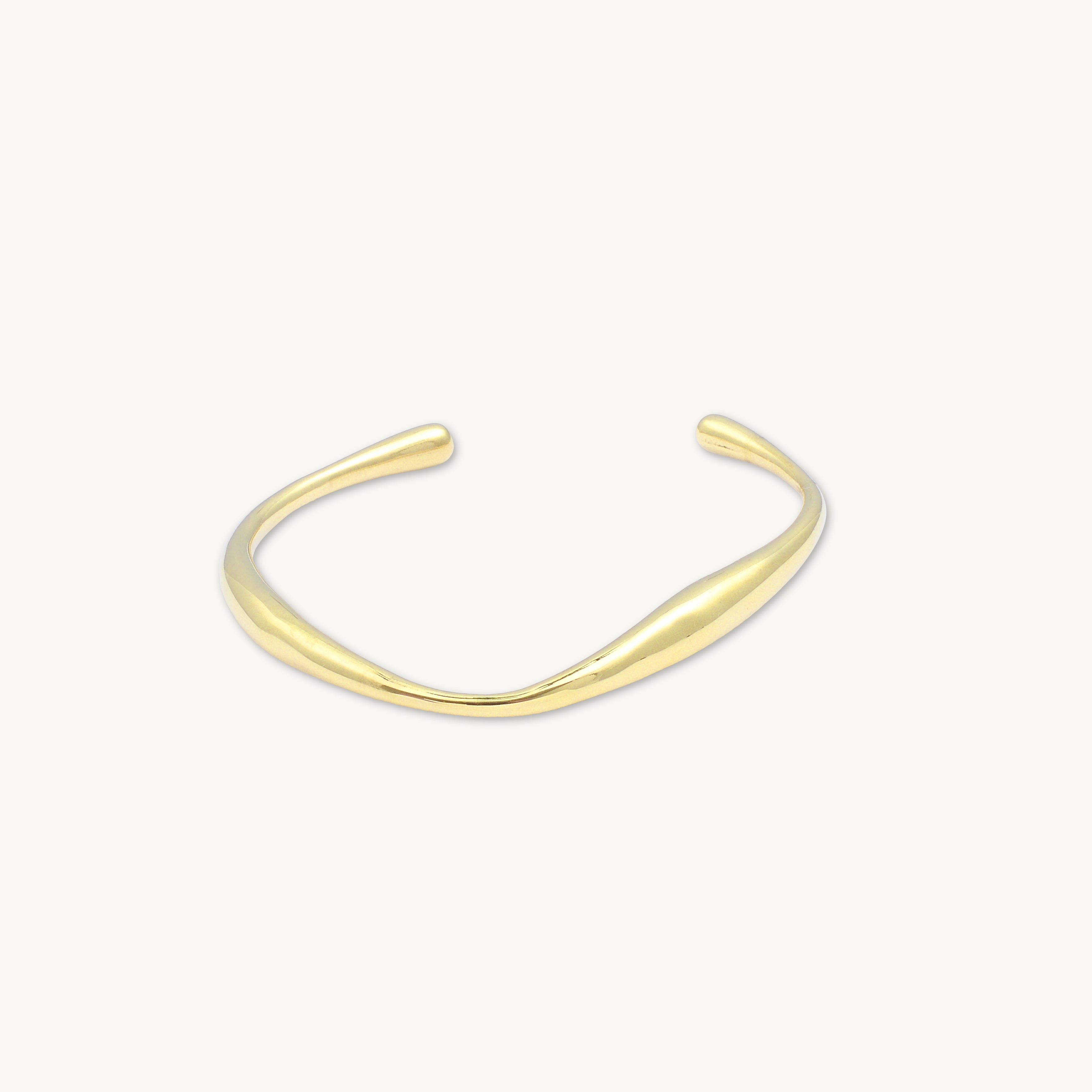 Swirl Open Cuff Bangle