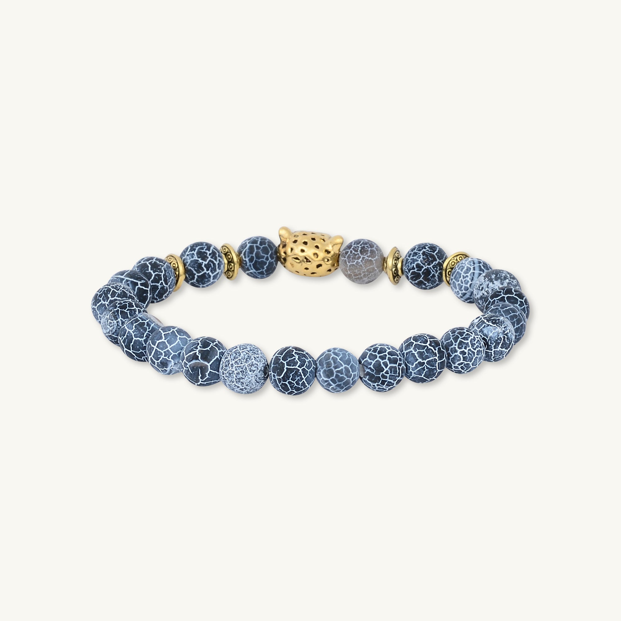 Blue agate bracelet discount