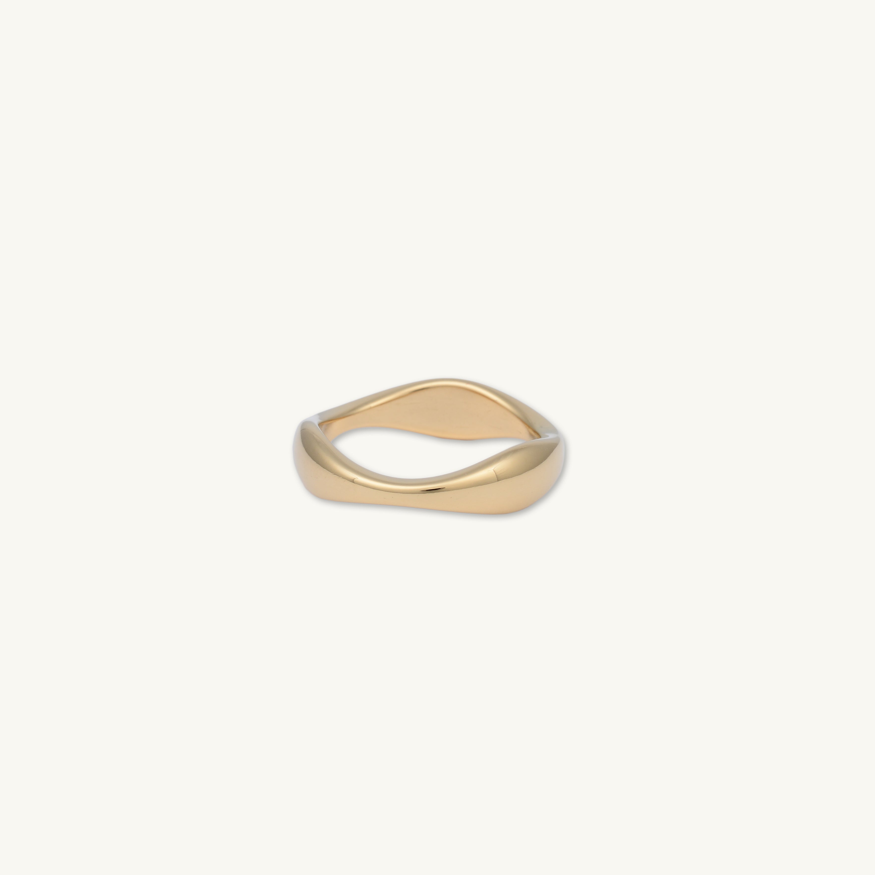 Wavy Dome Statement Ring