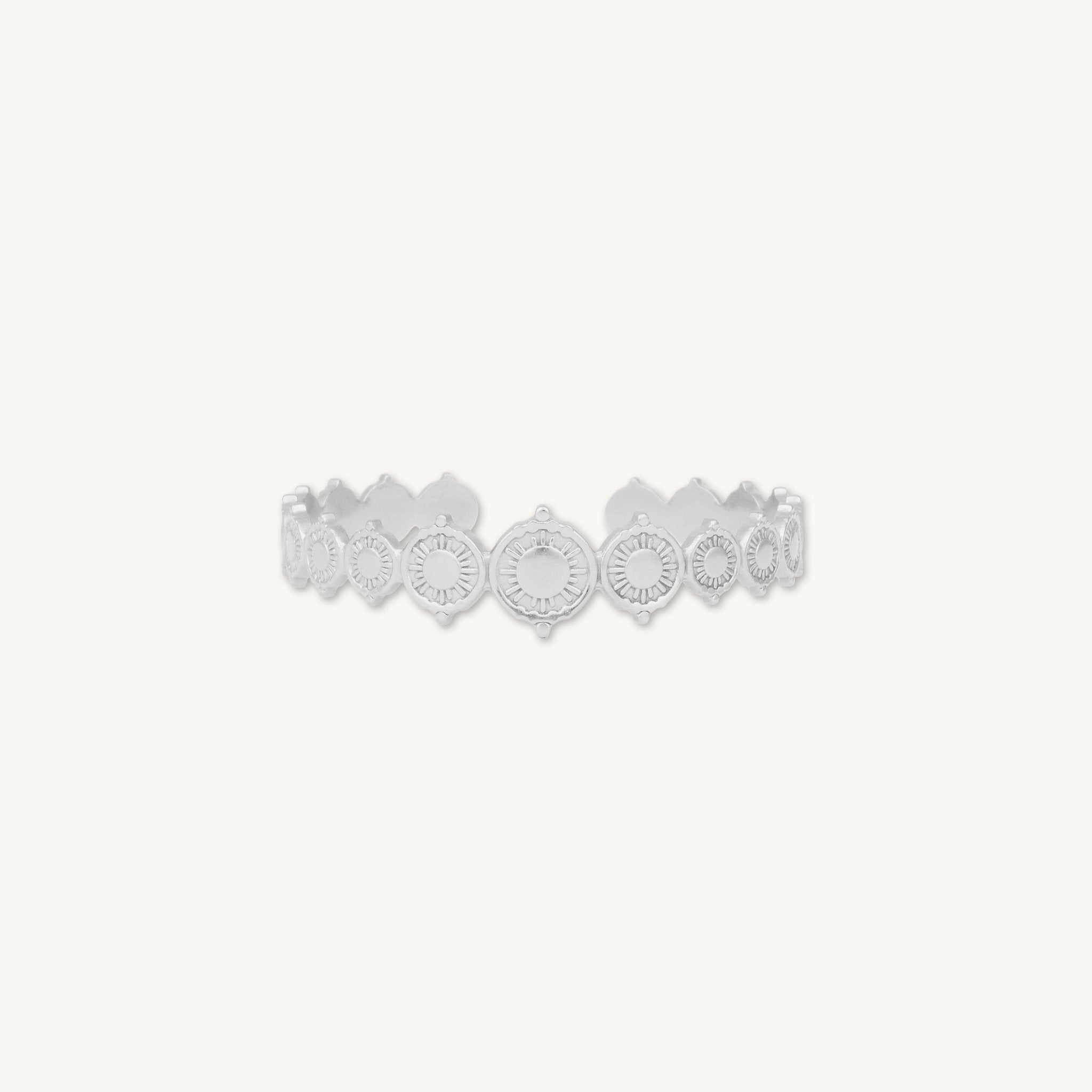 Bohemian Sun Open Cuff Bangle - Camile & Stone