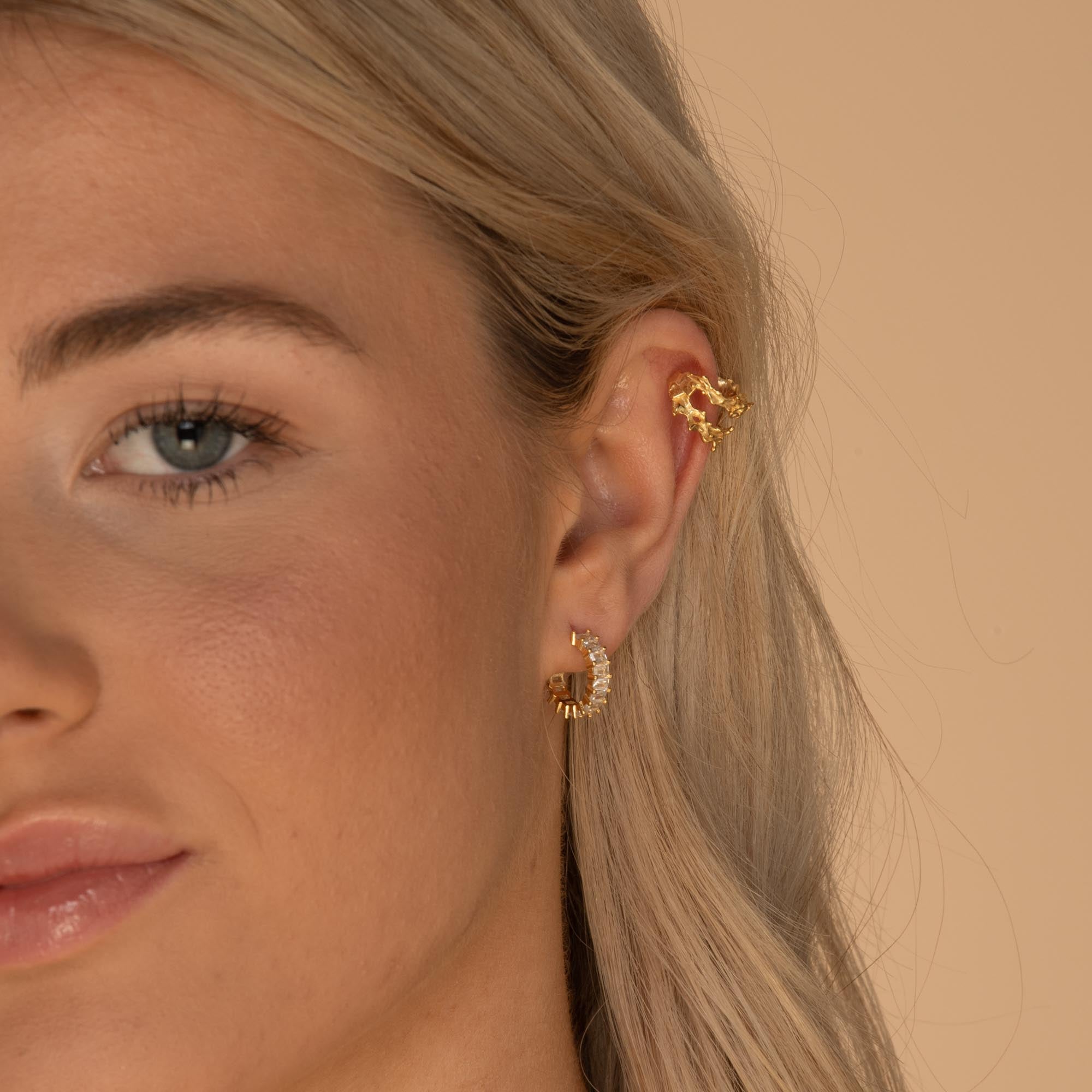 Molten Single Cuff Earring