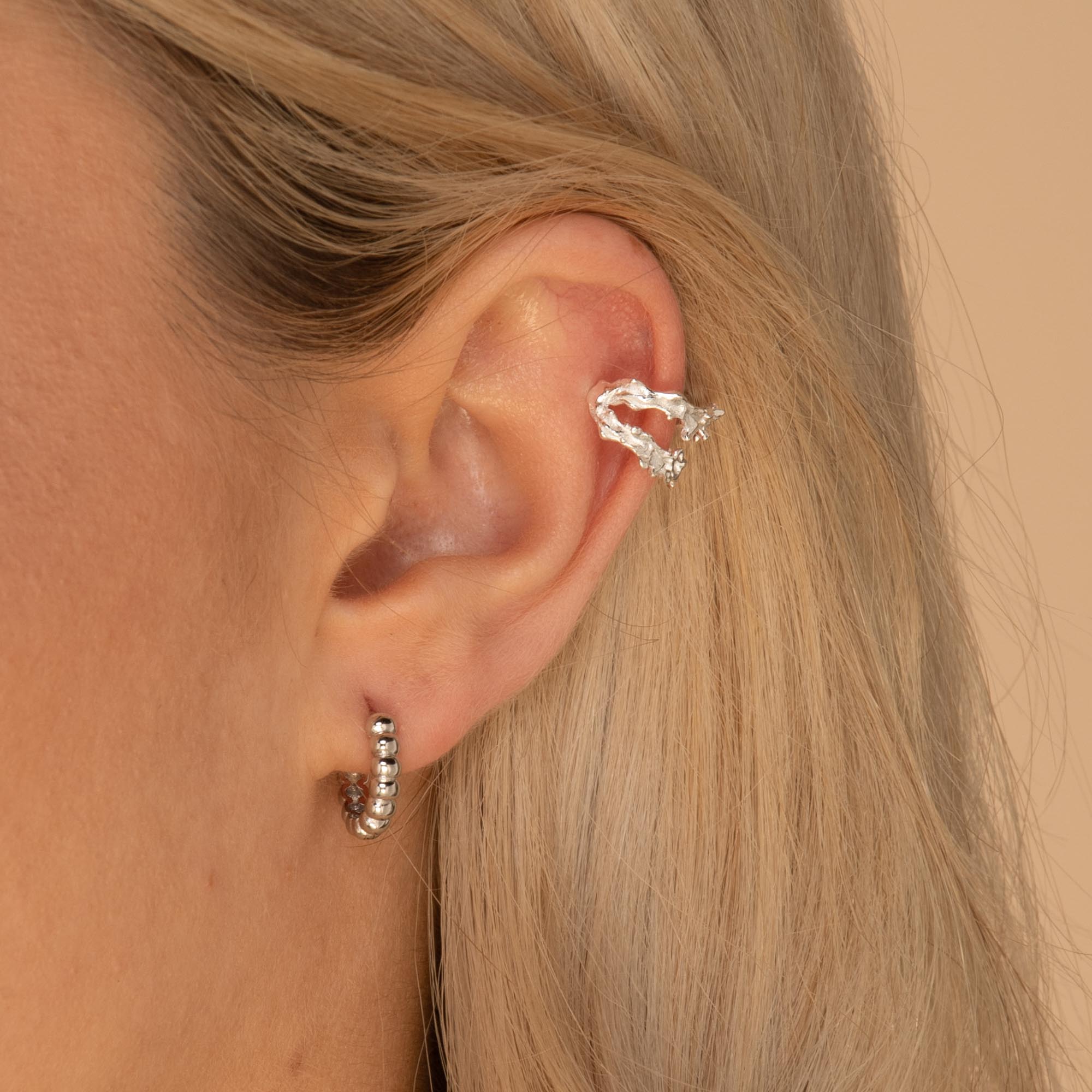 Molten Single Cuff Earring