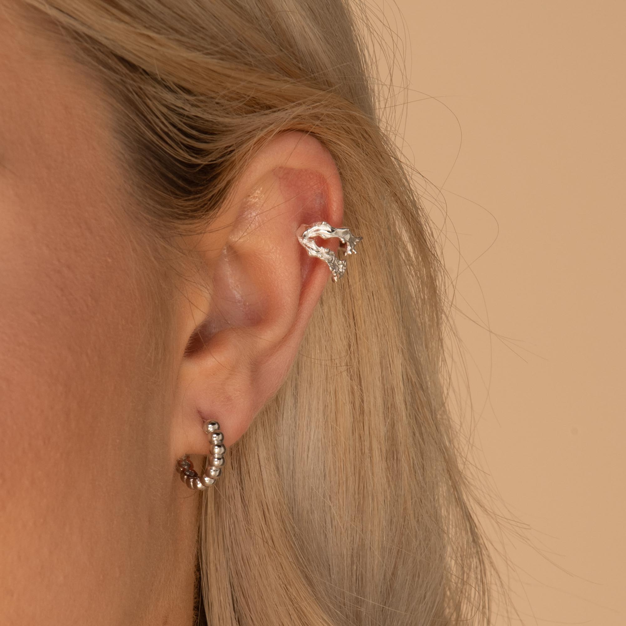 Molten Single Cuff Earring