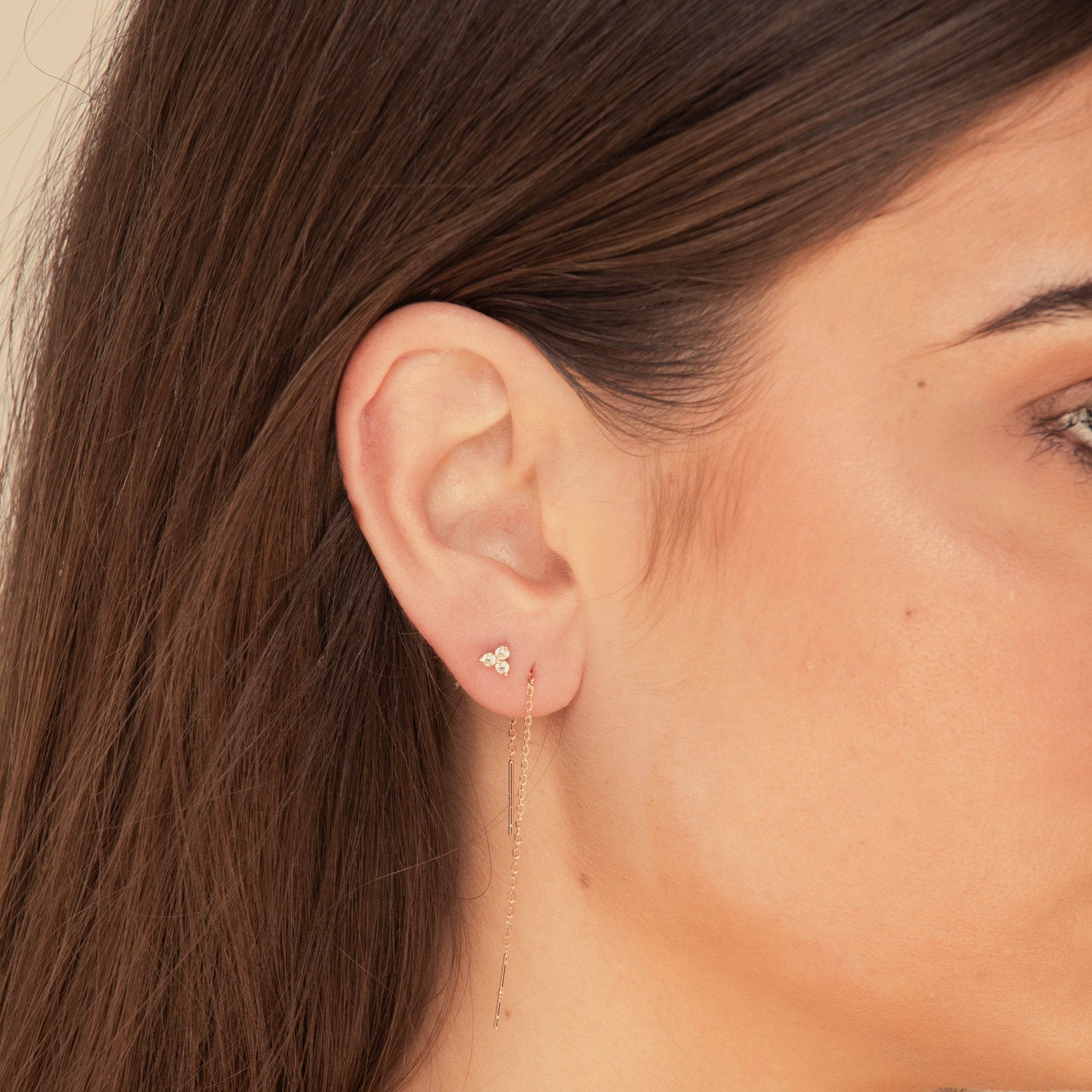 Classic Threader Chain Earrings