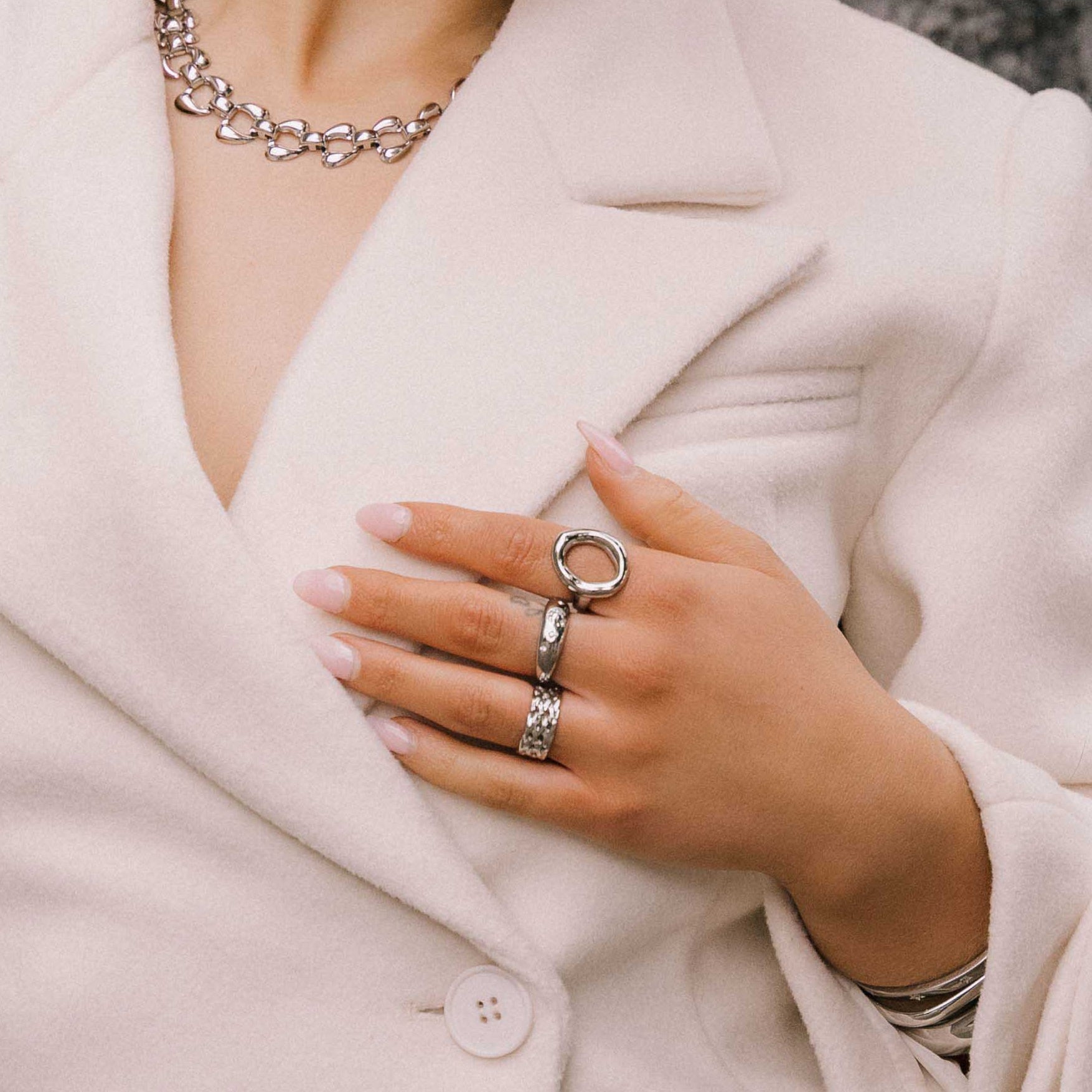 Celestial Dome Statement Ring